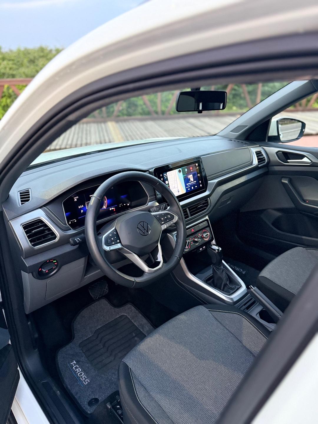 Foto numero 9 do veiculo Volkswagen T-Cross 200 TSI 1.0  Flex 12V 5p Aut.  - Branca - 2024/2025