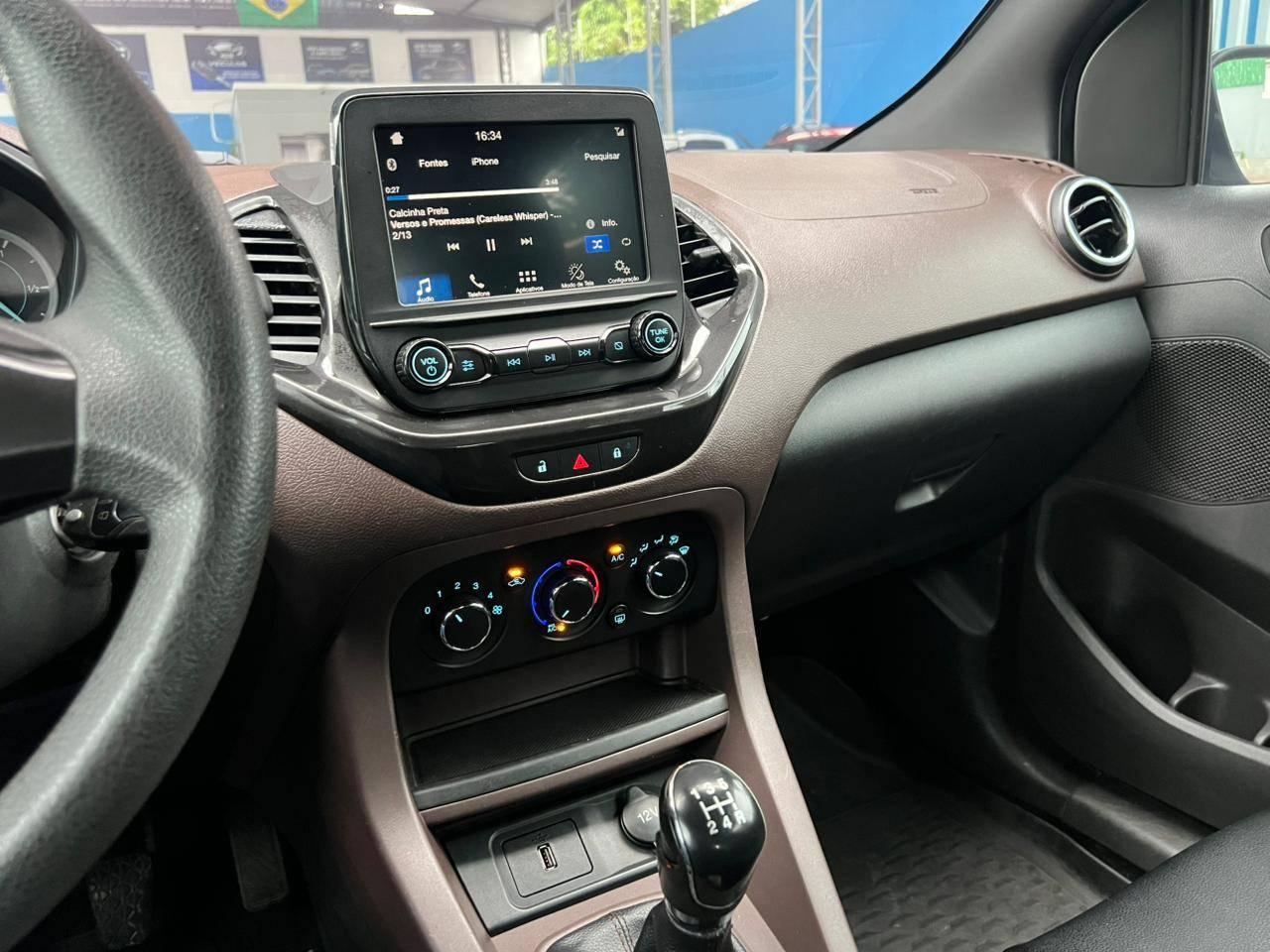 Foto numero 12 do veiculo Ford KA 1.0 FREESTYLE 12V Flex 5p Mec. - Branca - 2019/2020