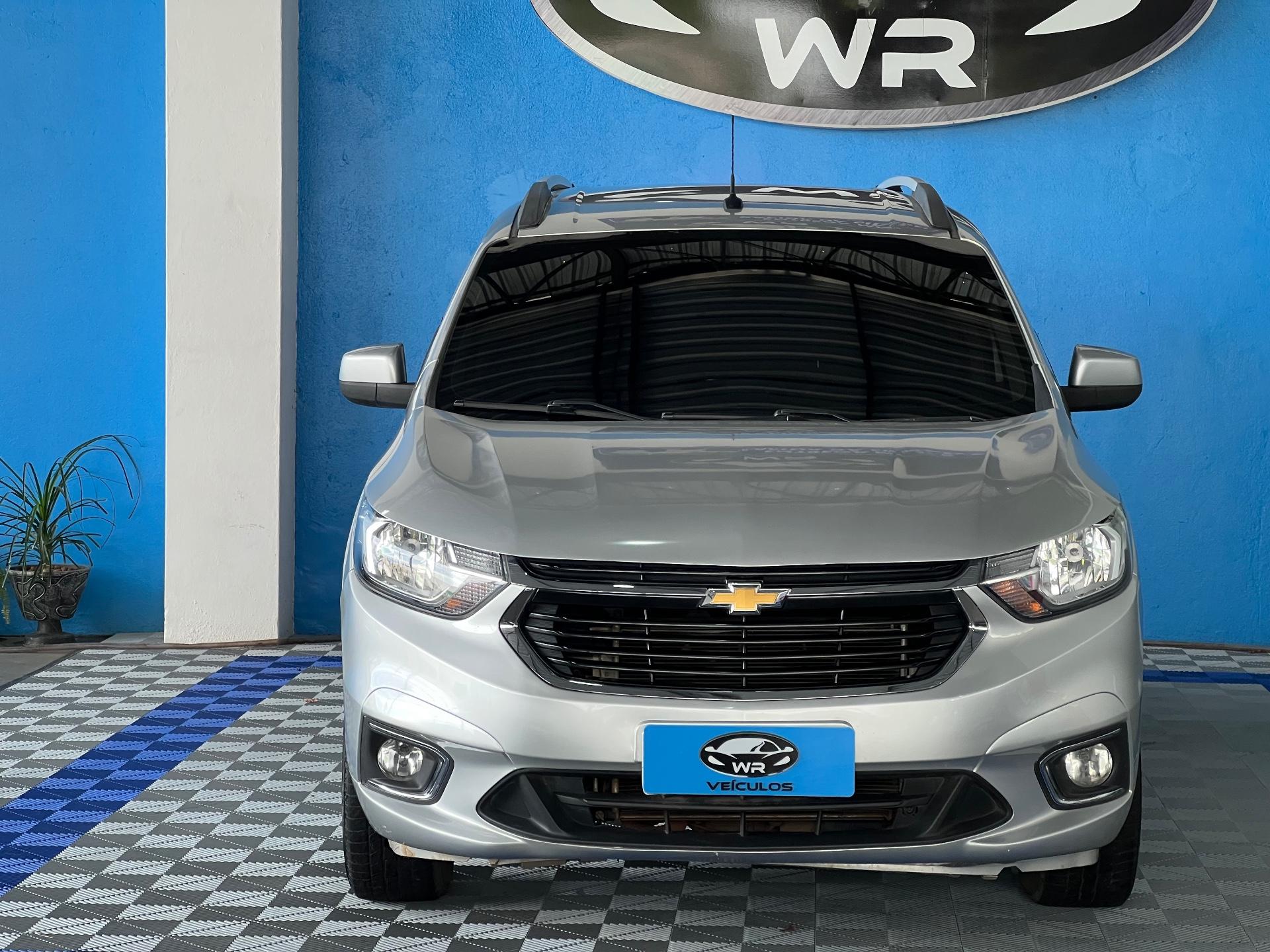 Foto numero 1 do veiculo Chevrolet Spin HEV/ 18L AT PREMIER - Prata - 2021/2022