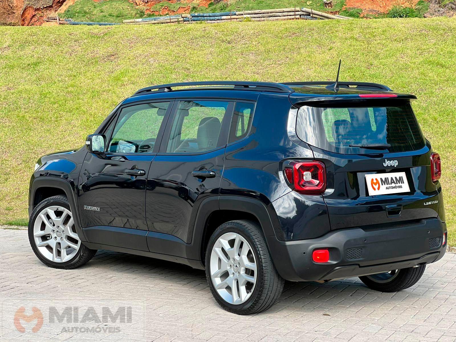 Foto numero 3 do veiculo Jeep Renegade Limited 1.8 - Preta - 2021/2021