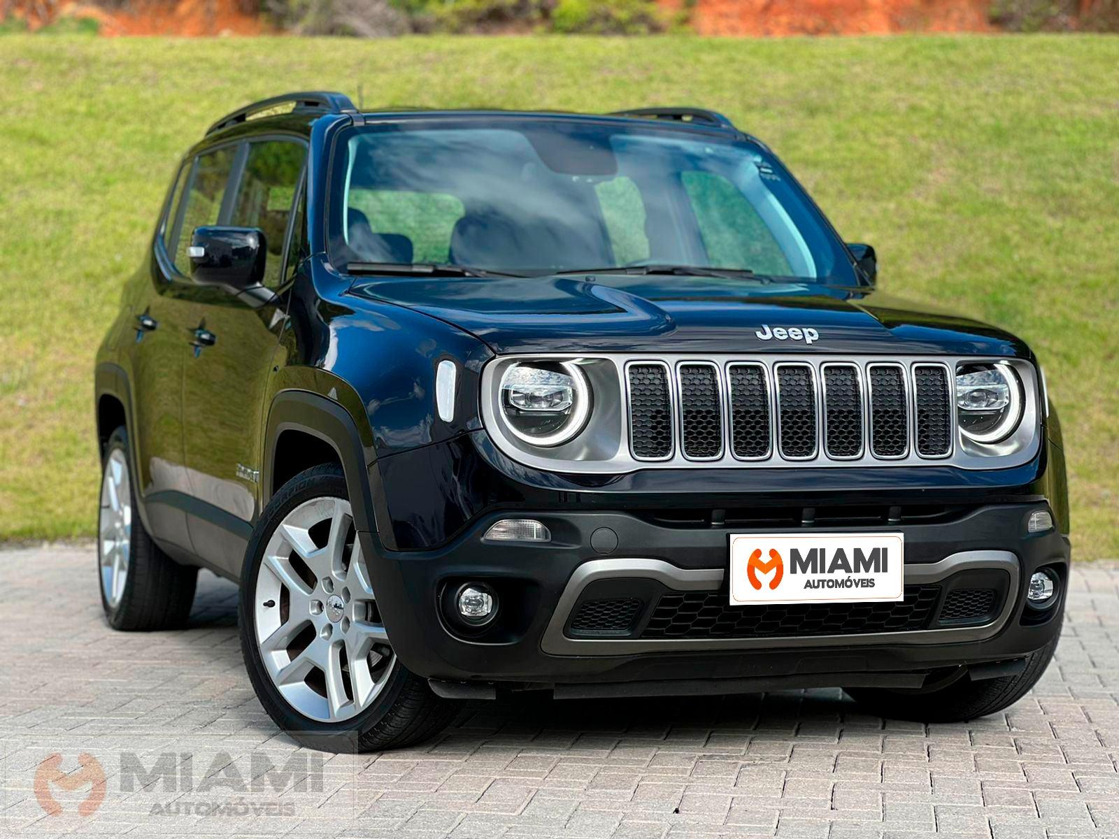 Foto numero 2 do veiculo Jeep Renegade Limited 1.8 - Preta - 2021/2021