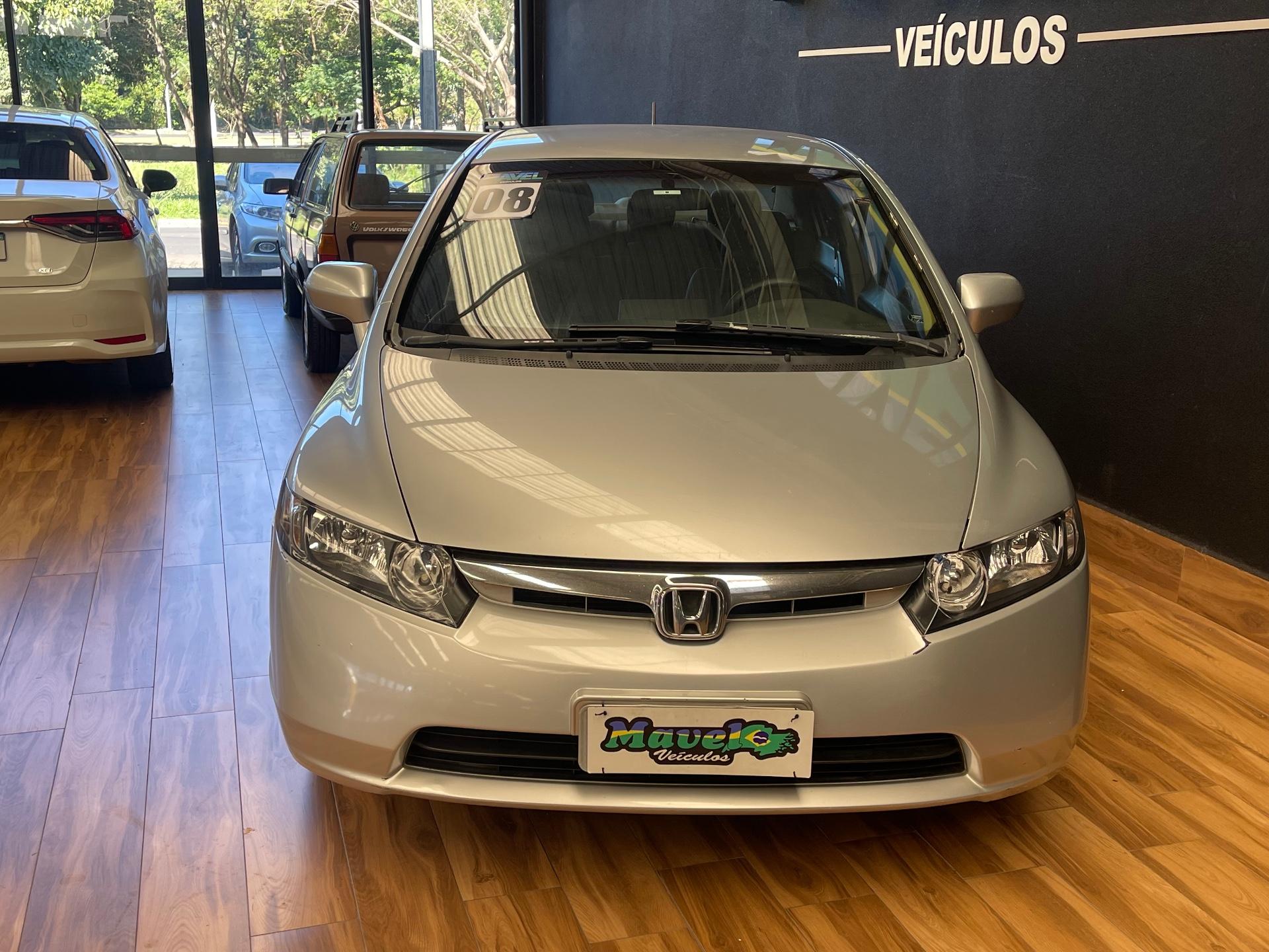 Foto numero 1 do veiculo Honda Civic LXS FLEX - Prata - 2008/2008