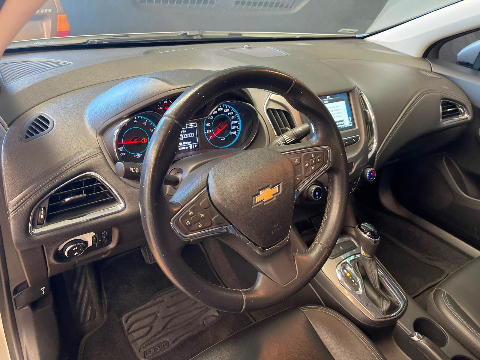Foto numero 7 do veiculo Chevrolet Cruze /CHEV  LT NB AT - Prata - 2018/2018