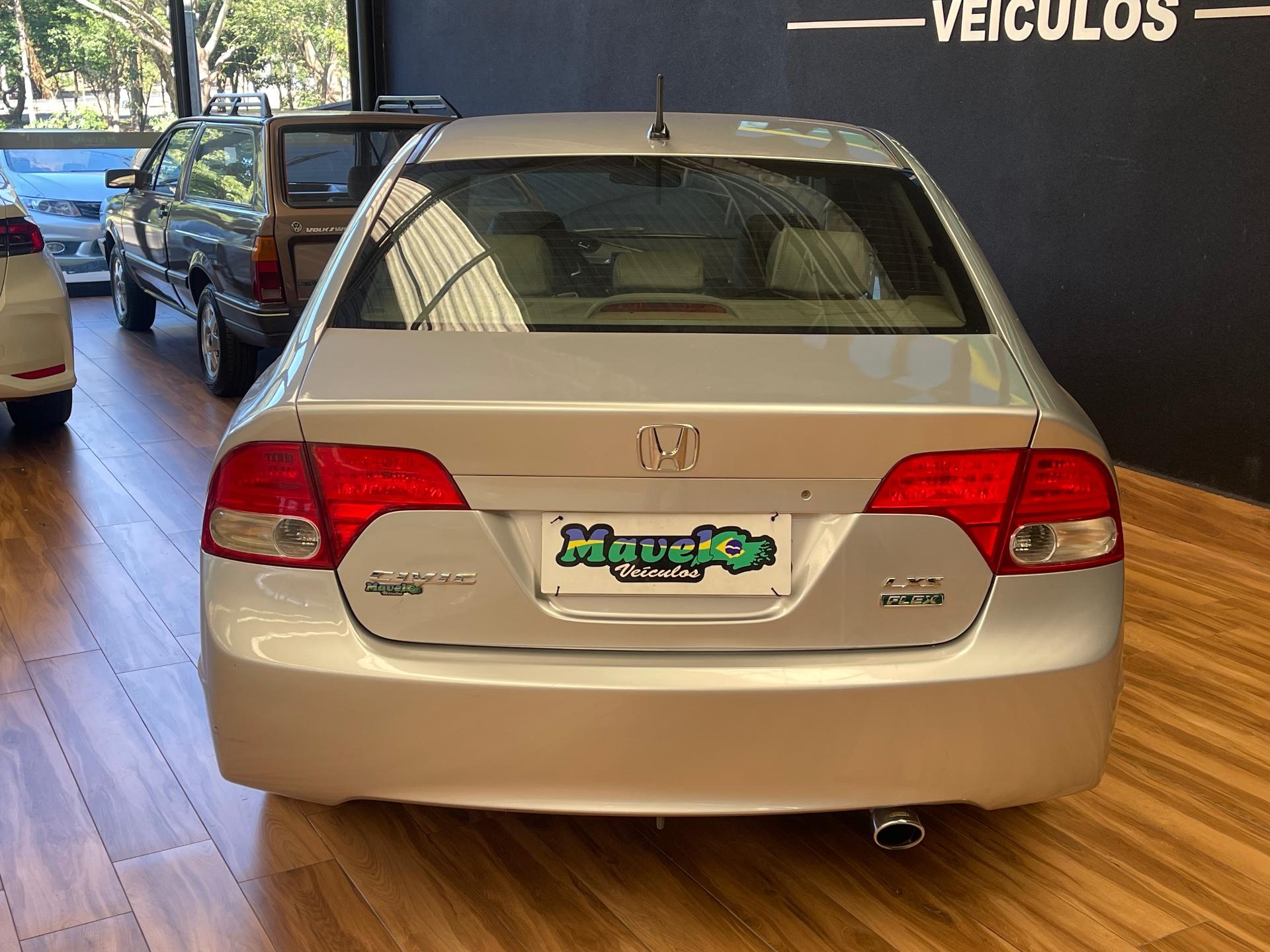 Foto numero 11 do veiculo Honda Civic LXS FLEX - Prata - 2008/2008