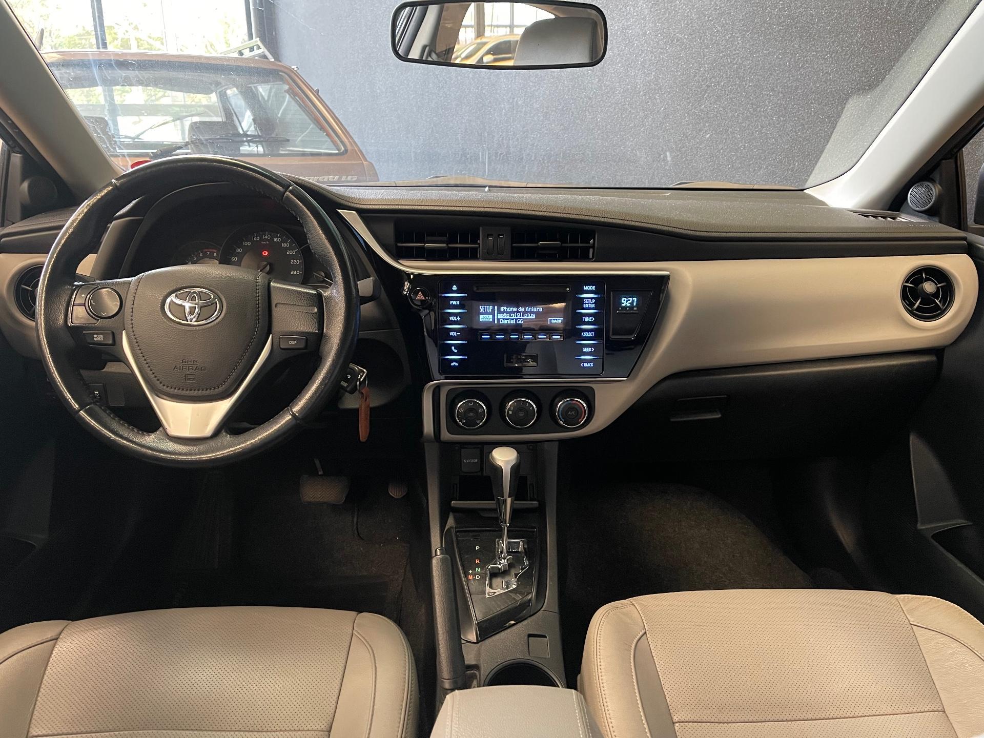 Foto numero 3 do veiculo Toyota Corolla GLI UPPER - Preta - 2019/2019
