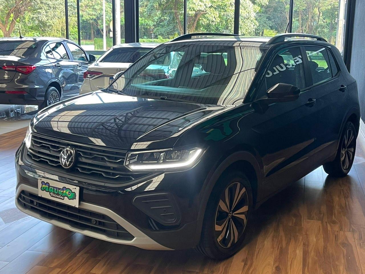 Foto numero 2 do veiculo Volkswagen T-Cross VW/T CROSS TSI - Preta - 2024/2025