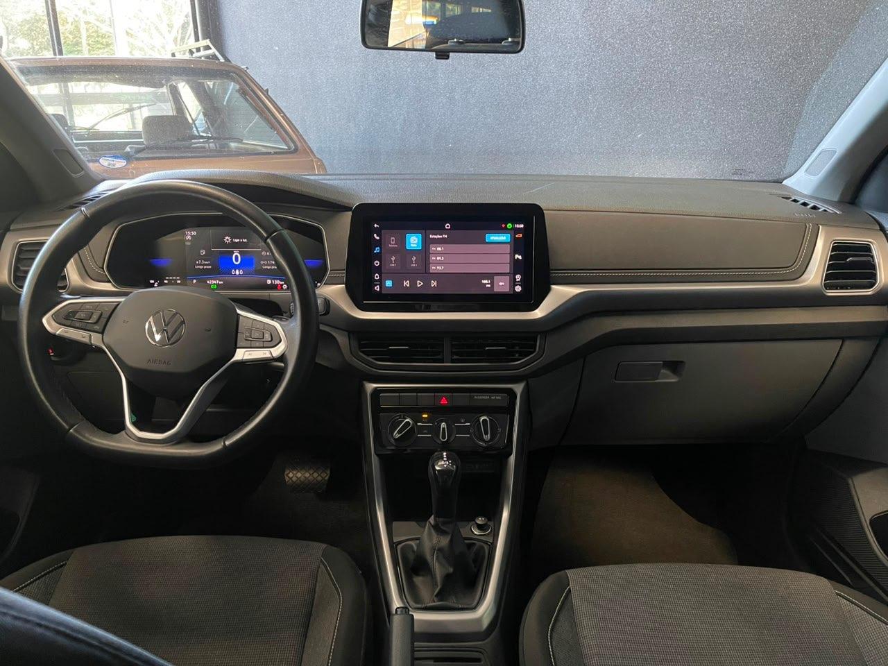 Foto numero 3 do veiculo Volkswagen T-Cross VW/T CROSS TSI - Preta - 2024/2025