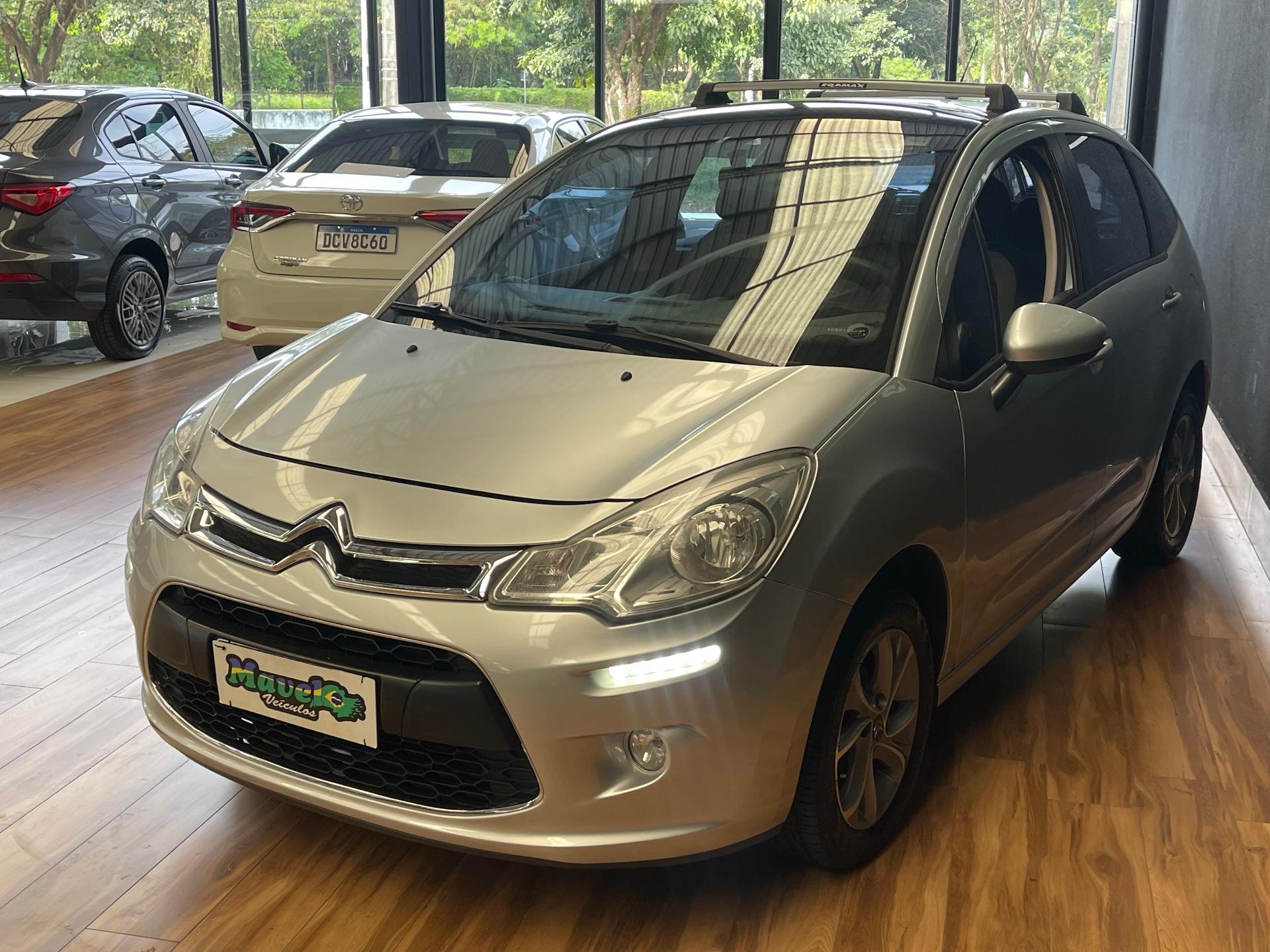 Foto numero 2 do veiculo Citroën C3 Mec. 1.5 TENDANCE - Prata - 2012/2013
