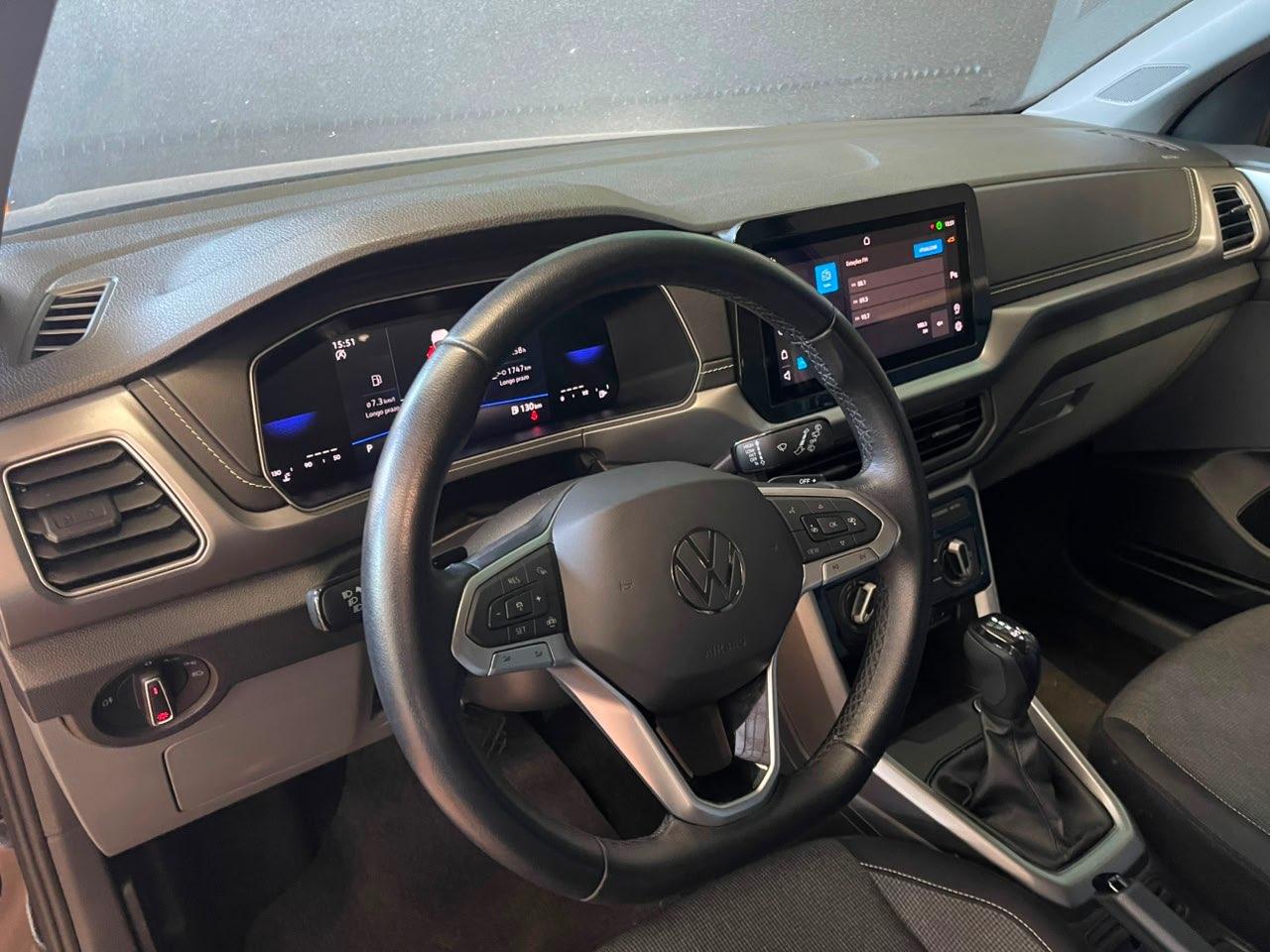 Foto numero 7 do veiculo Volkswagen T-Cross VW/T CROSS TSI - Preta - 2024/2025