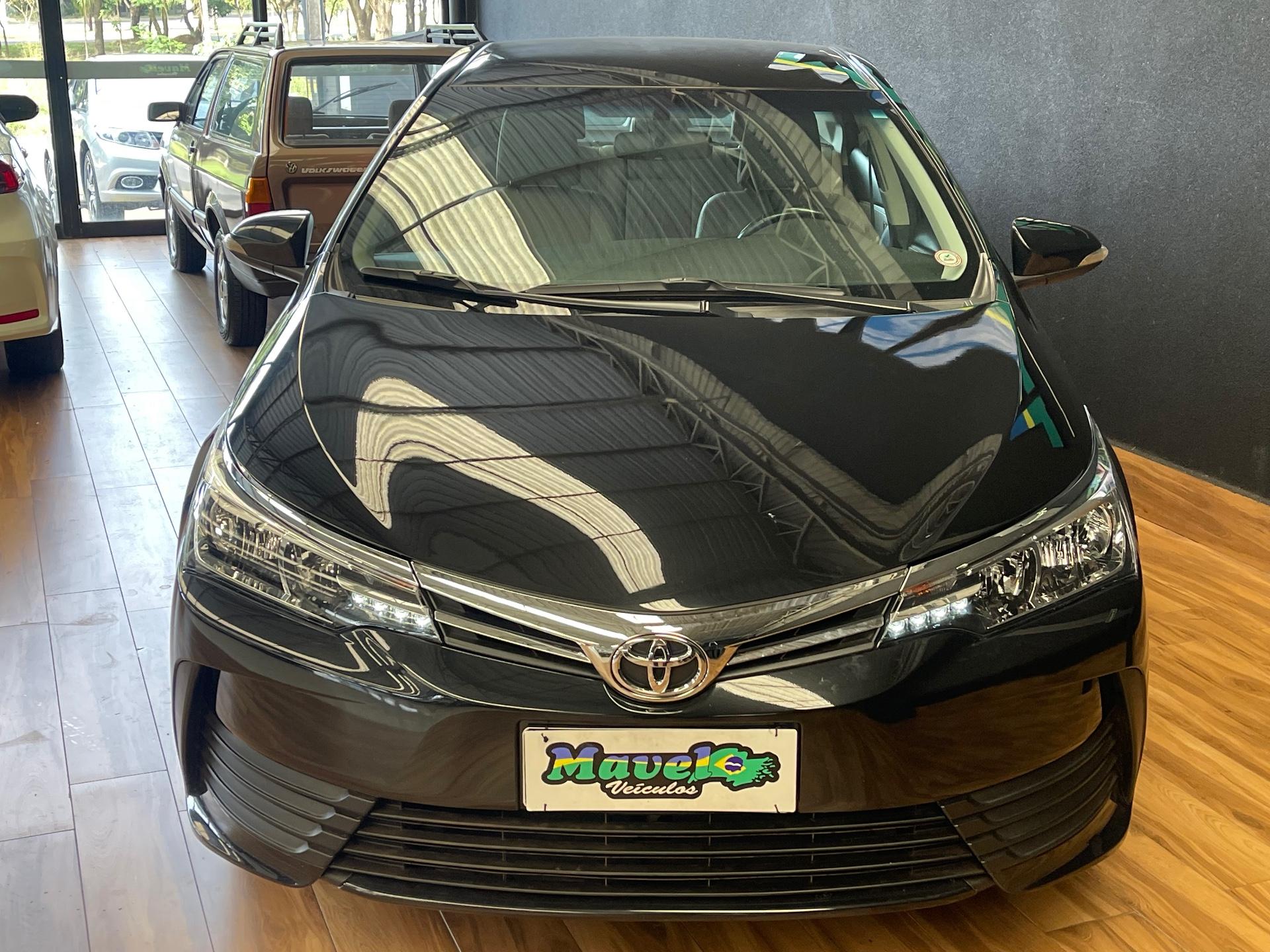 Foto numero 1 do veiculo Toyota Corolla GLI UPPER - Preta - 2019/2019