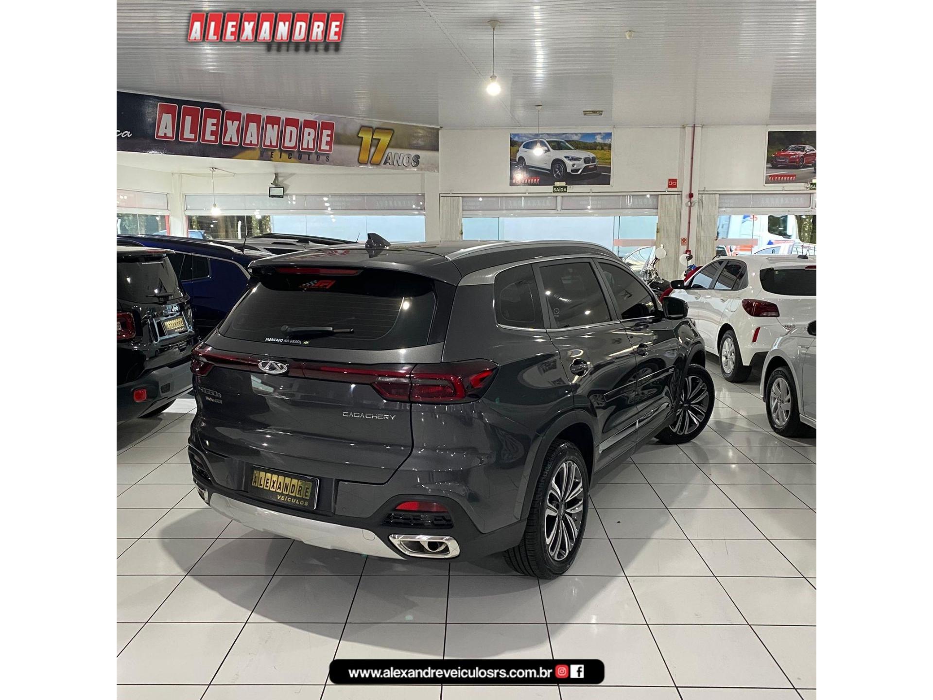 Foto numero 3 do veiculo CAOA Chery TIGGO 8 TXS 1.6 16V TGDi Aut.  - Cinza - 2021/2022
