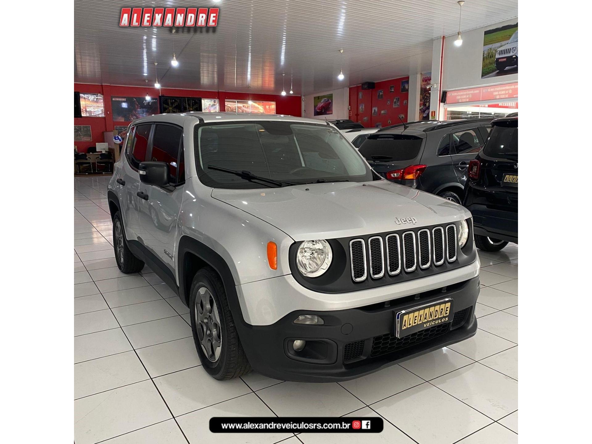 Foto numero 6 do veiculo Jeep Renegade Sport 1.8 4x2 Flex 16V Aut. - Prata - 2015/2016