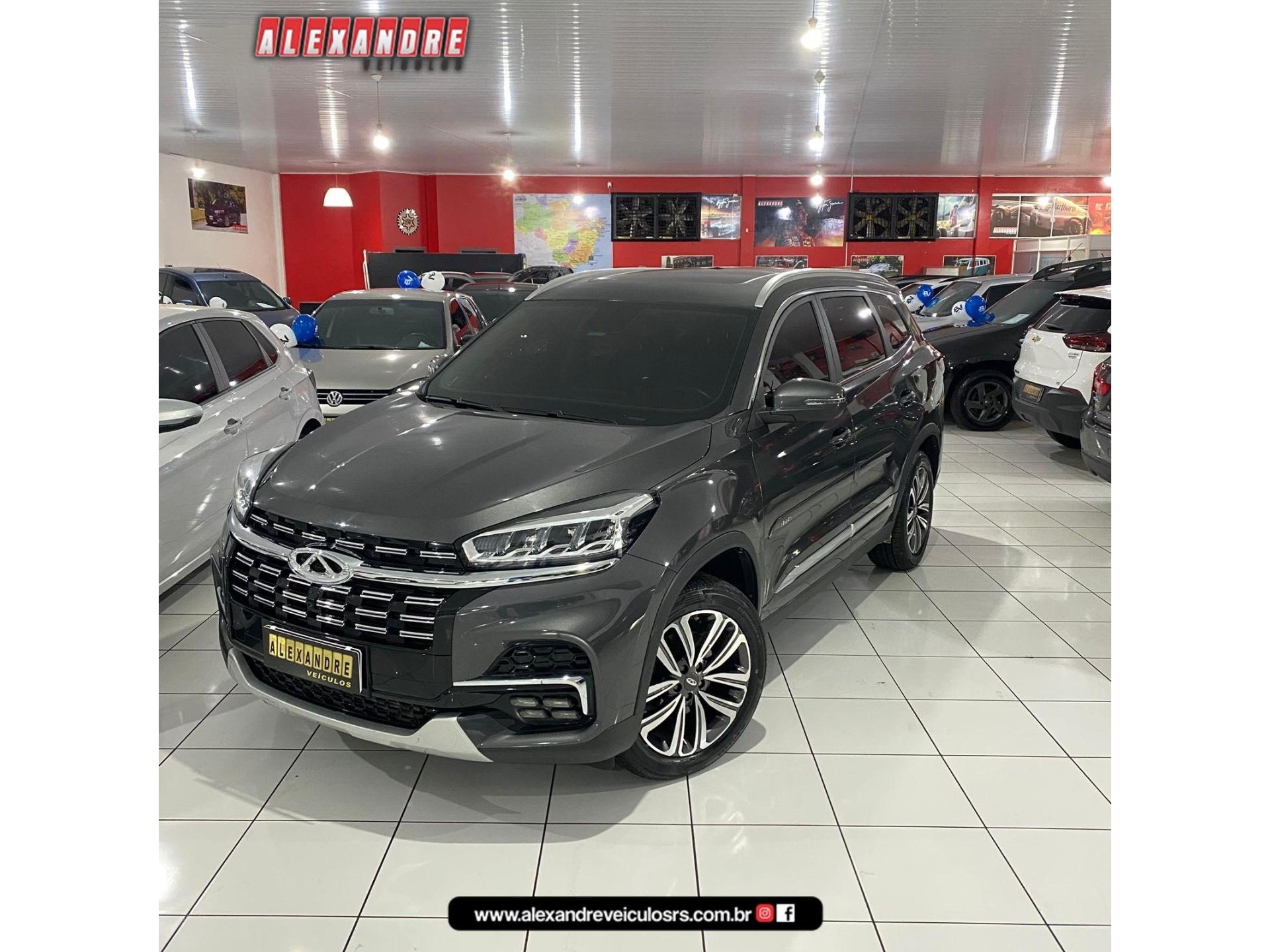 Foto numero 2 do veiculo CAOA Chery TIGGO 8 TXS 1.6 16V TGDi Aut.  - Cinza - 2021/2022