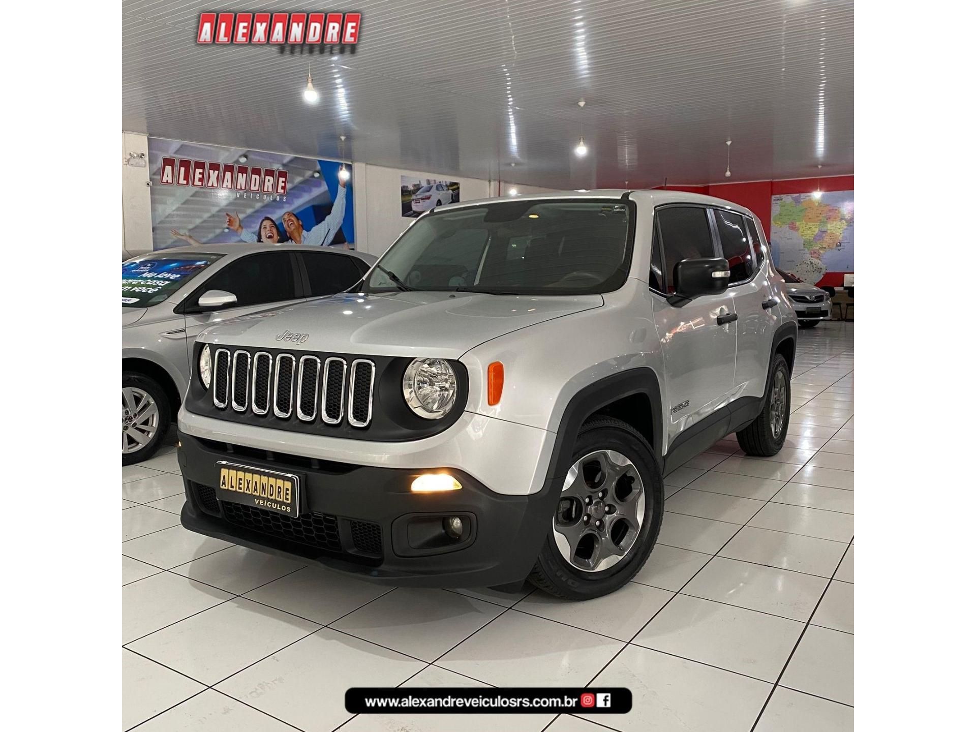 Foto numero 24 do veiculo Jeep Renegade Sport 1.8 4x2 Flex 16V Aut. - Prata - 2015/2016