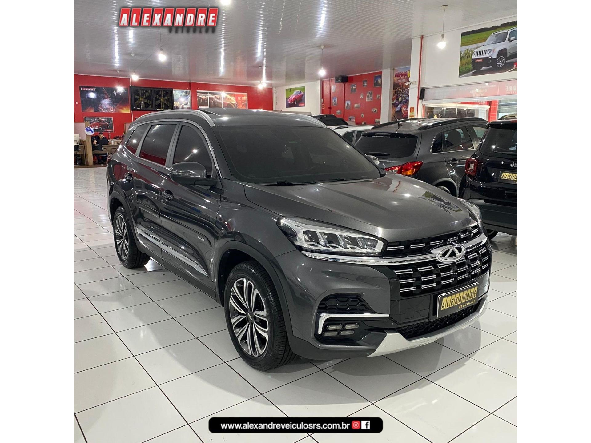 Foto numero 6 do veiculo CAOA Chery TIGGO 8 TXS 1.6 16V TGDi Aut.  - Cinza - 2021/2022
