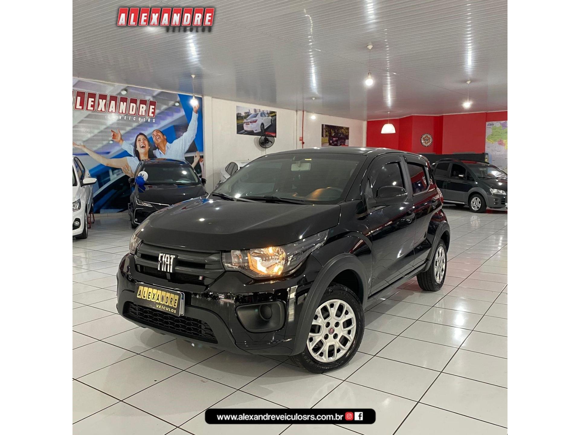 Foto numero 24 do veiculo Fiat Mobi 1.0 MEC. FLEX  - Preta - 2021/2022