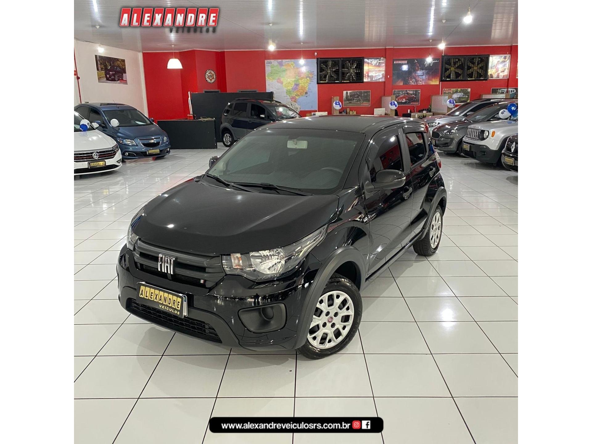Foto numero 2 do veiculo Fiat Mobi 1.0 MEC. FLEX  - Preta - 2021/2022
