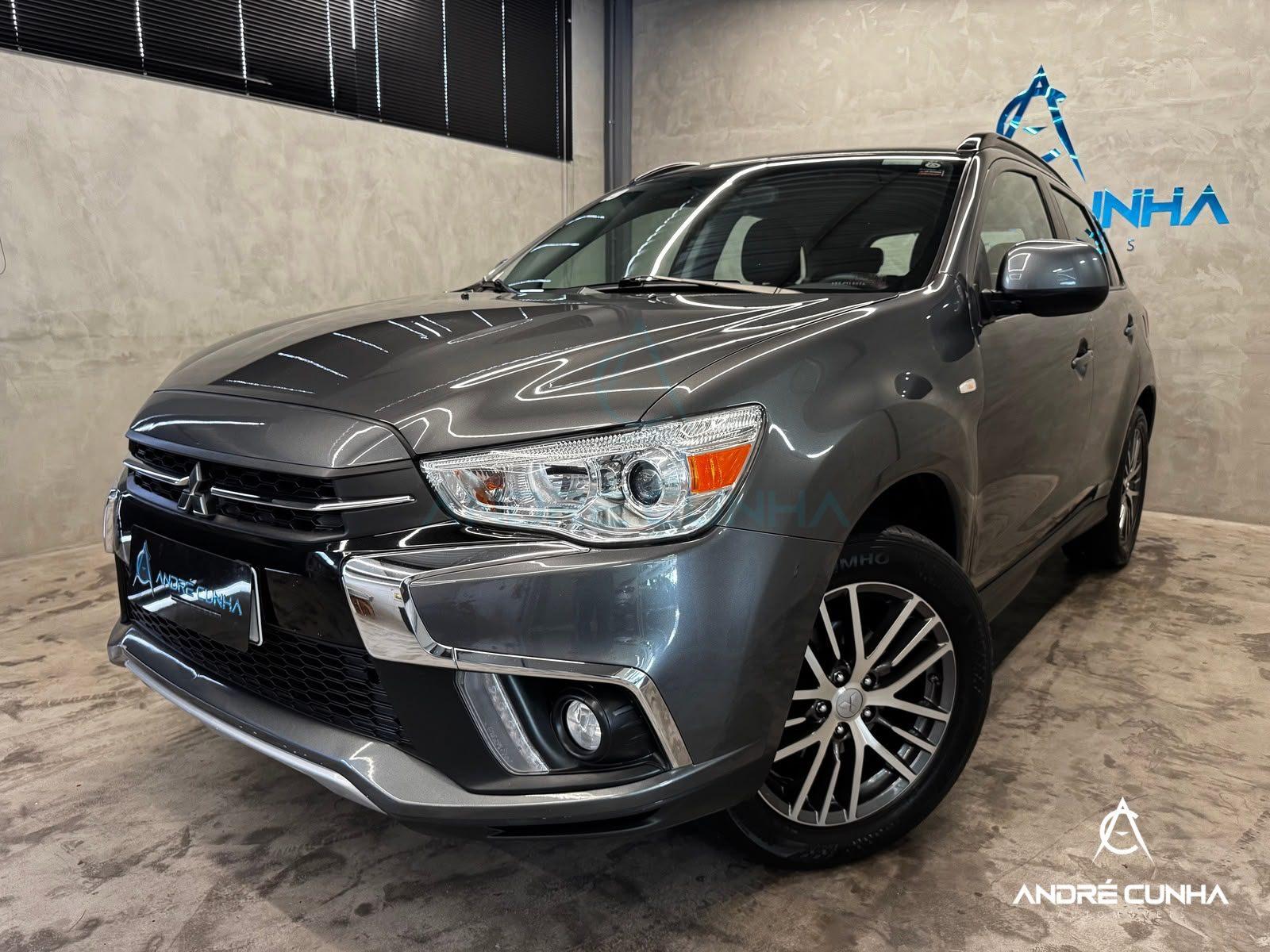 Foto numero 2 do veiculo Mitsubishi ASX 2.0 16V 4x2 Flex Aut.  - Cinza - 2018/2019