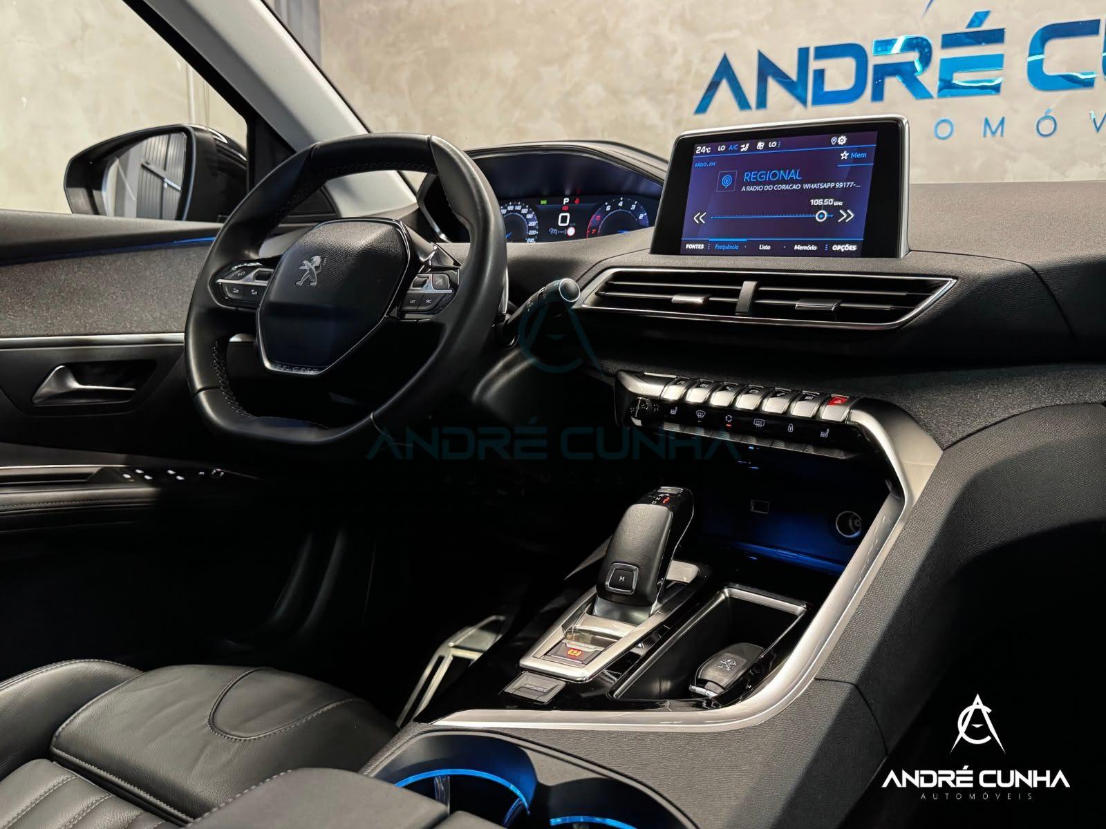 Foto numero 10 do veiculo Peugeot 3008 Griffe 1.6 Turbo 16V 5p Aut.  - Preta - 2019/2020