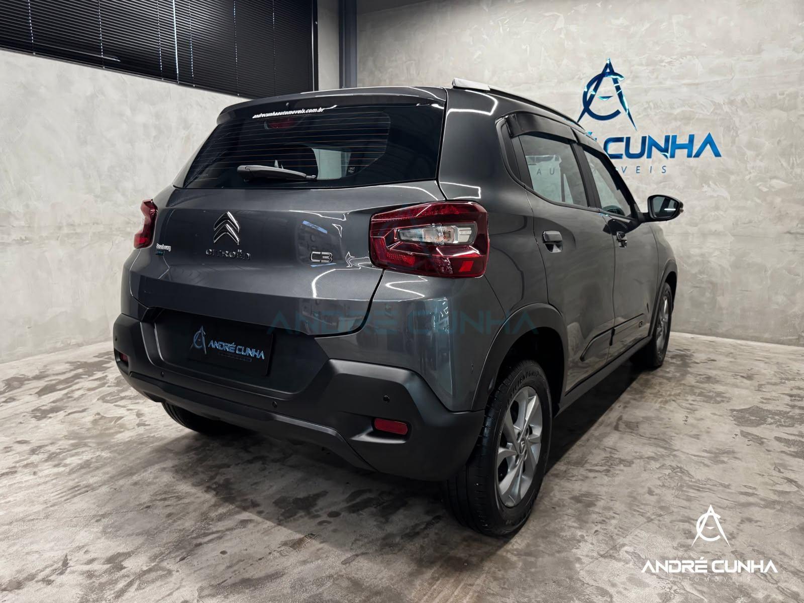 Foto numero 6 do veiculo Citroën C3 Feel 1.0 Flex 6V 5p Mec.  - Cinza - 2024/2025