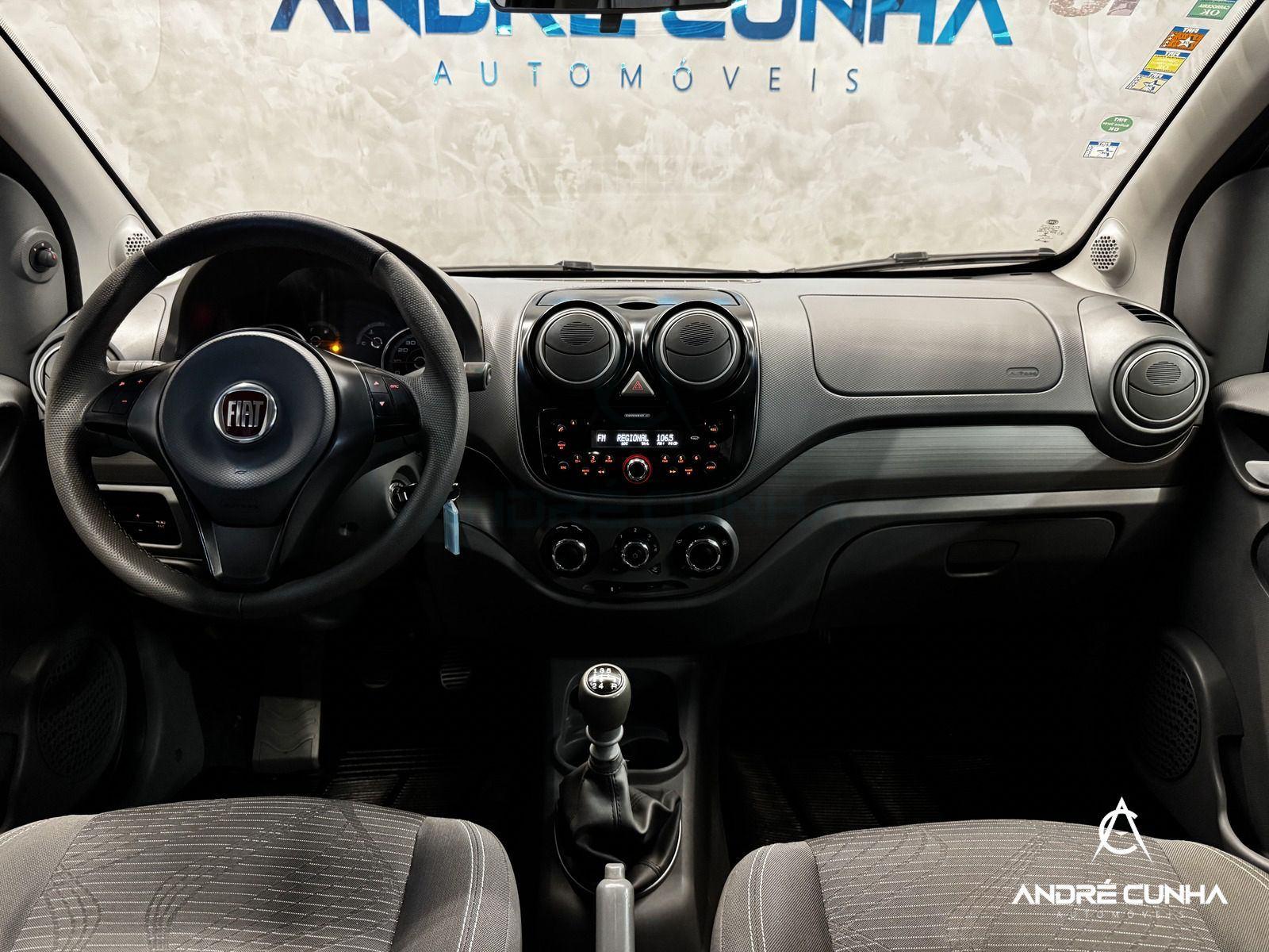 Foto numero 9 do veiculo Fiat Palio ATTRA./ITÁLIA 1.4 EVO F.Flex 8V 5p  - Cinza - 2014/2015