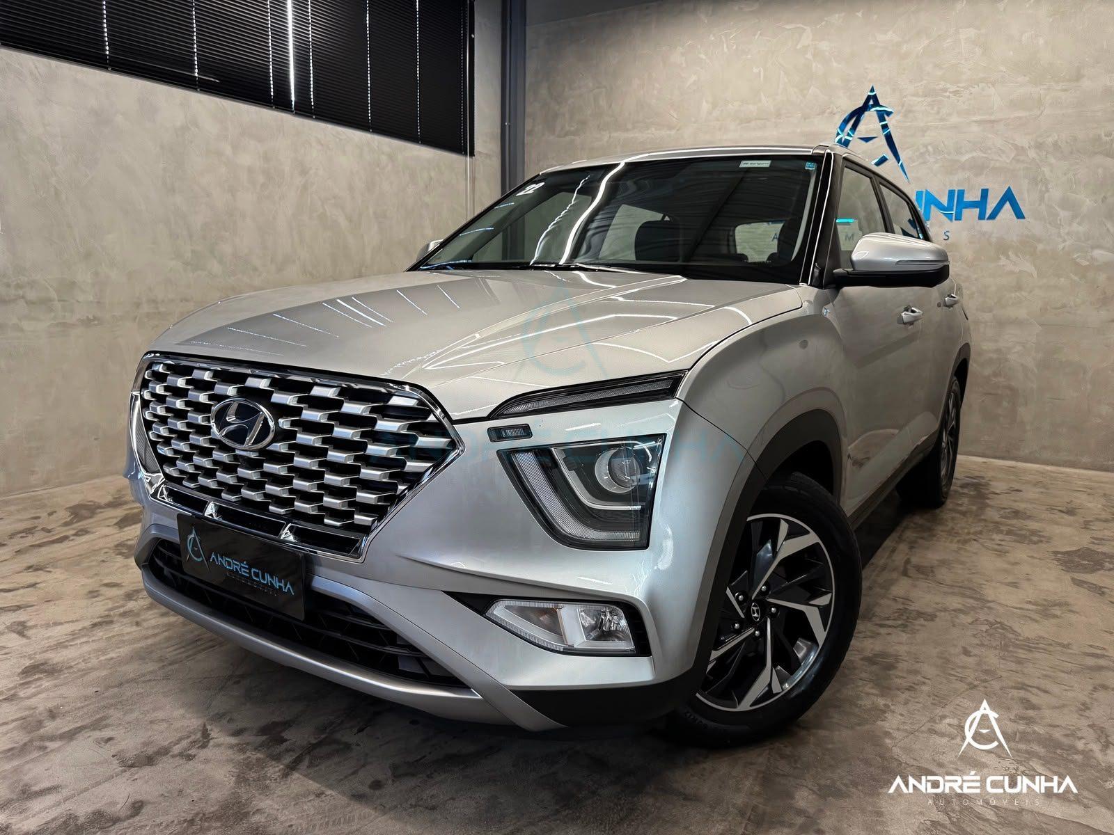 Foto numero 2 do veiculo Hyundai Creta Platinum 1.0 TB 12V Flex Aut.  - Prata - 2022/2022