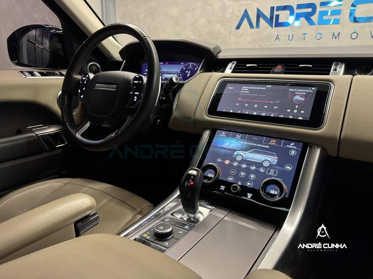Foto numero 10 do veiculo Land Rover Range Rover Sport HSE 3.0 4x4 SDV6 Dies. - Preta - 2018/2019