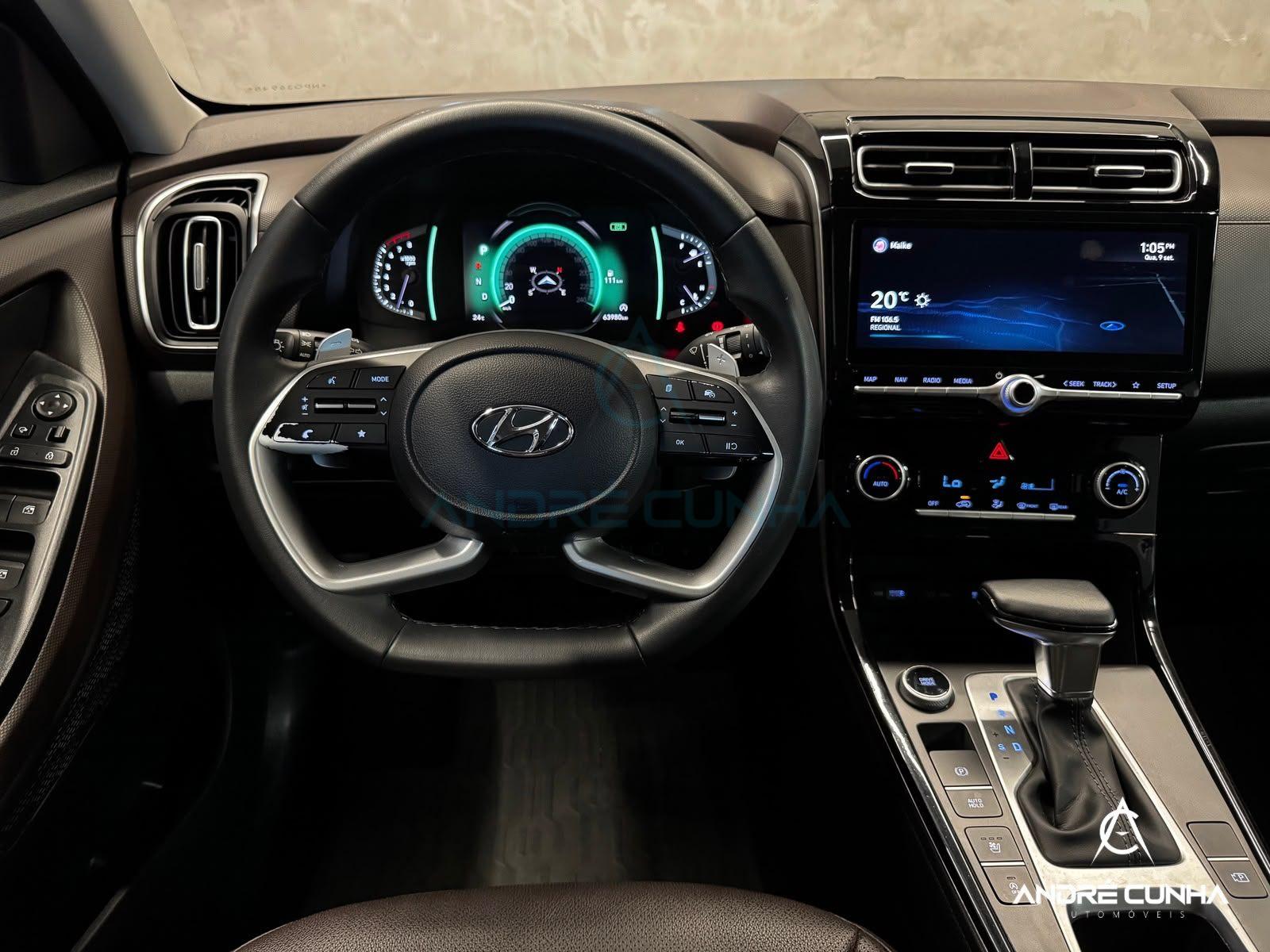 Foto numero 11 do veiculo Hyundai Creta Platinum 1.0 TB 12V Flex Aut.  - Prata - 2022/2022