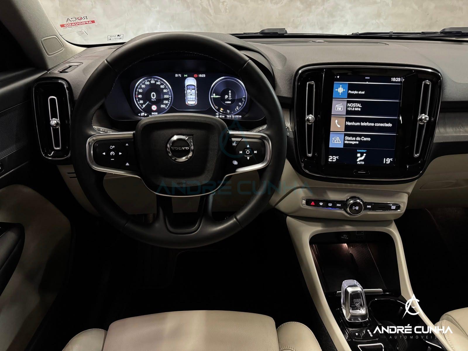 Foto numero 11 do veiculo Volvo XC40 T-5 INSCRIPTION 1.5 FWD (Híbrido)  - Prata - 2021/2022