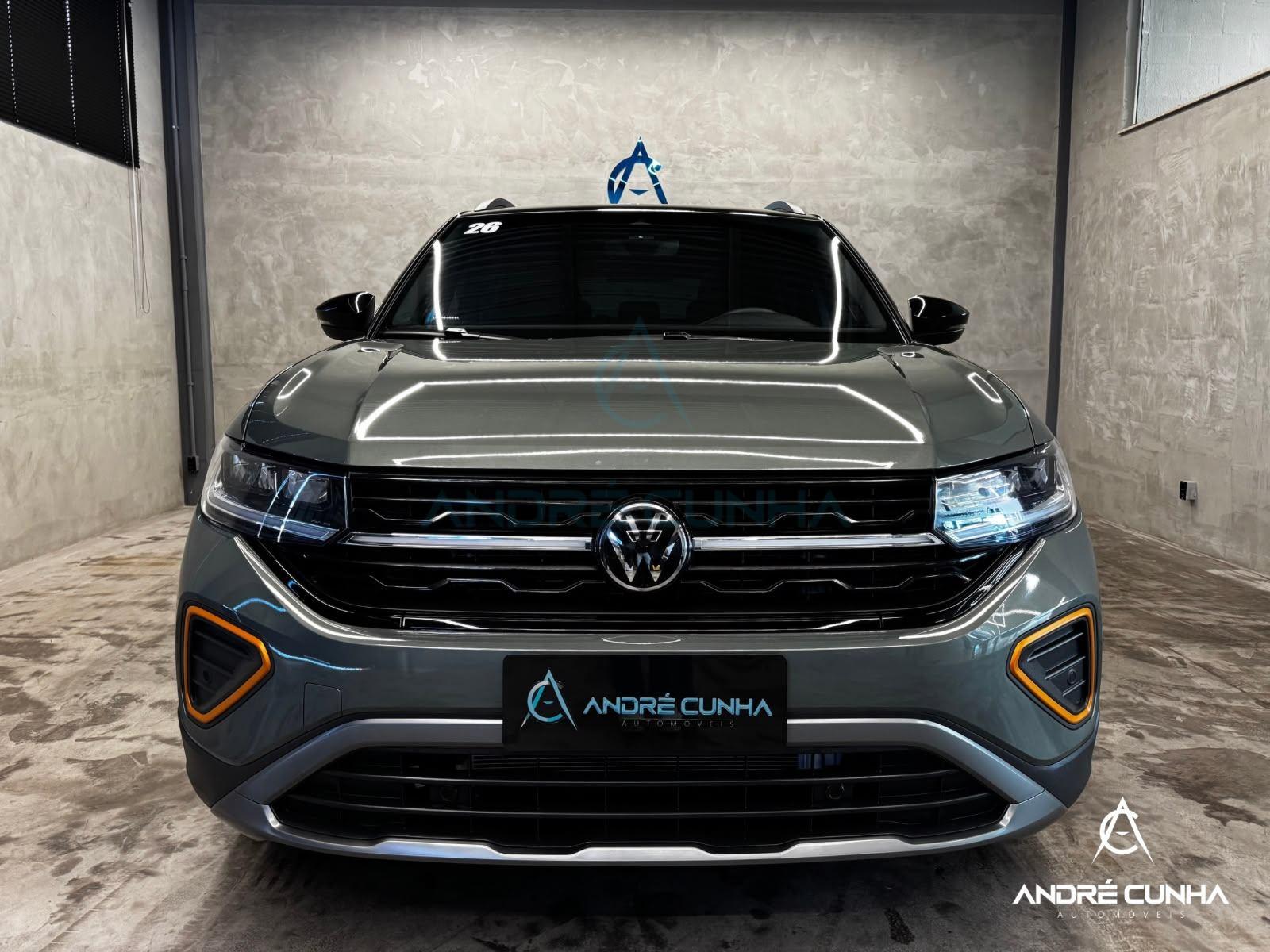 Foto numero 1 do veiculo Volkswagen T-Cross Ext. 250 TSI 1.4 Flex 16V 5p Aut - Cinza - 2025/2026
