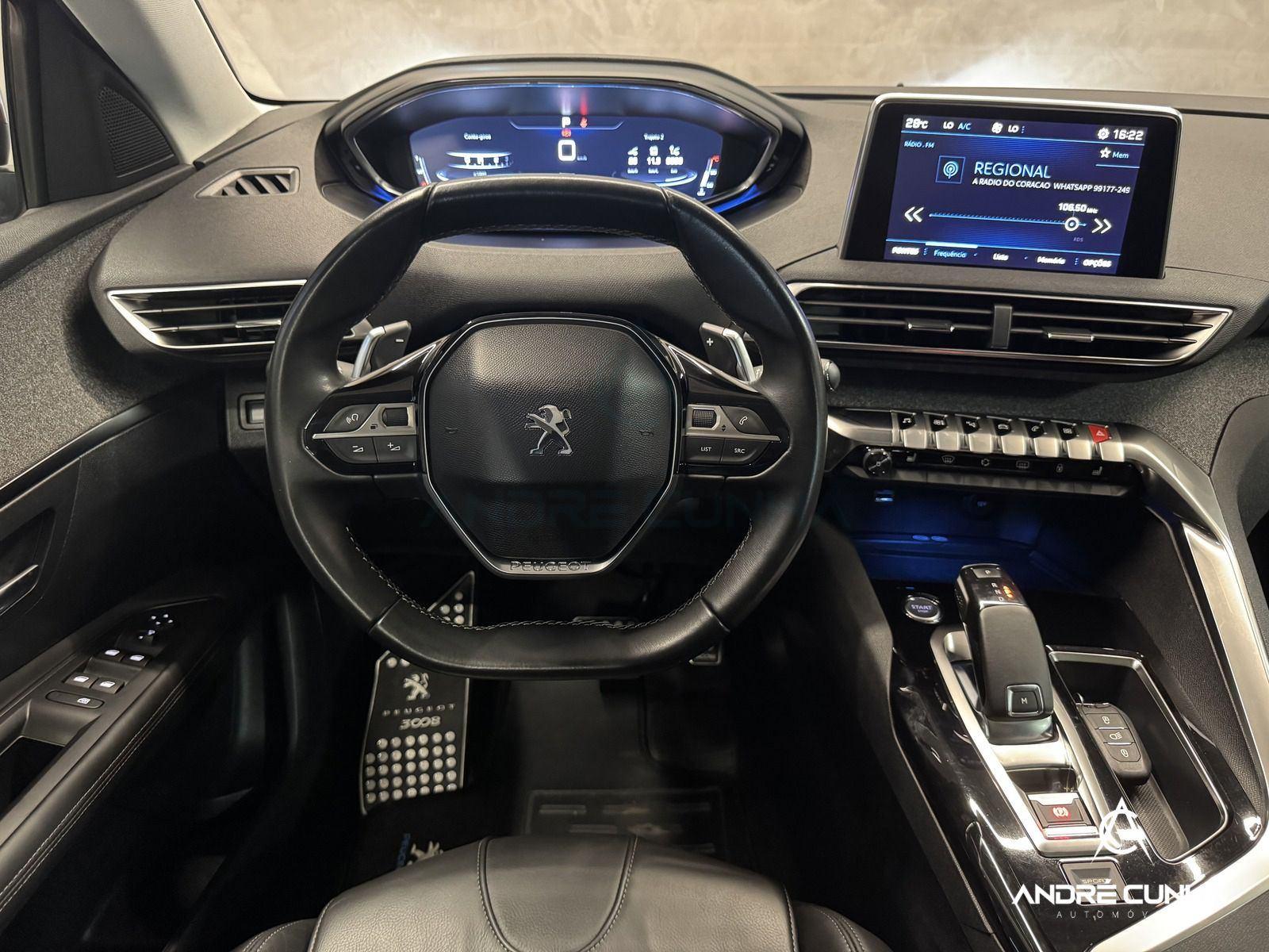 Foto numero 11 do veiculo Peugeot 3008 Griffe Pack 1.6 Turbo 16V 5p Aut.  - Marrom - 2018/2019