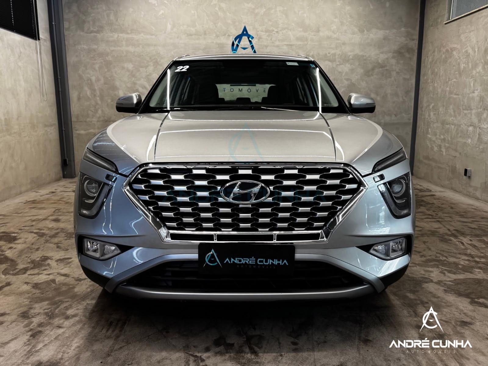 Foto numero 1 do veiculo Hyundai Creta Platinum 1.0 TB 12V Flex Aut.  - Prata - 2022/2022