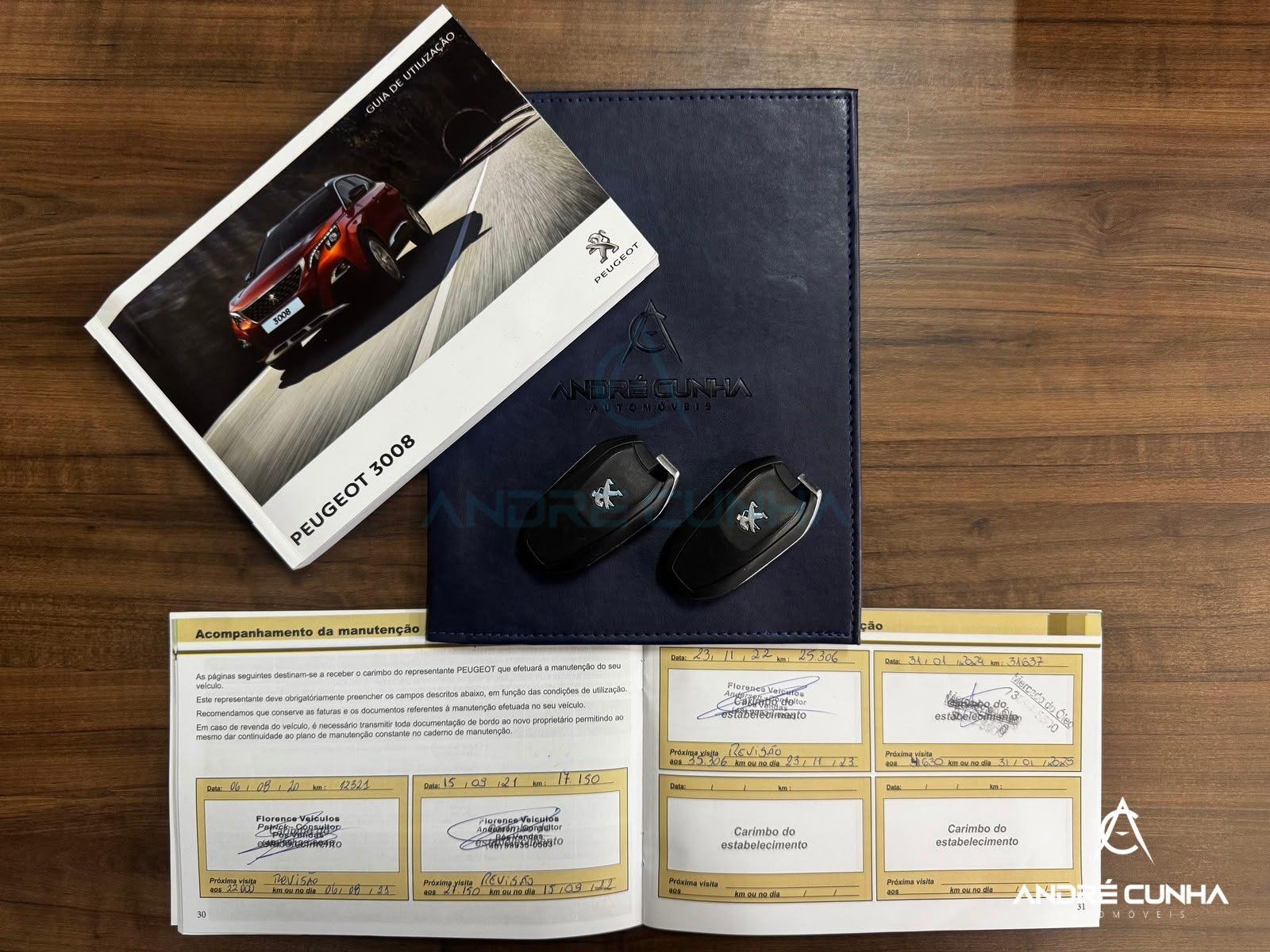 Foto numero 17 do veiculo Peugeot 3008 Griffe Pack 1.6 Turbo 16V 5p Aut.  - Branca - 2018/2019