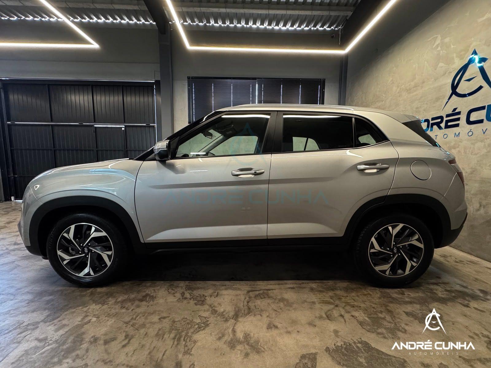 Foto numero 3 do veiculo Hyundai Creta Platinum 1.0 TB 12V Flex Aut.  - Prata - 2022/2022