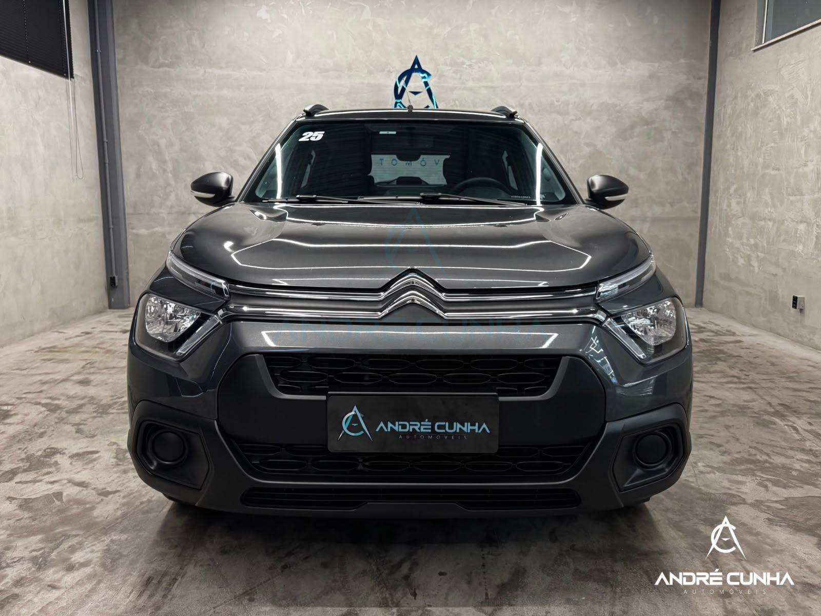 Foto numero 1 do veiculo Citroën C3 Feel 1.0 Flex 6V 5p Mec.  - Cinza - 2024/2025