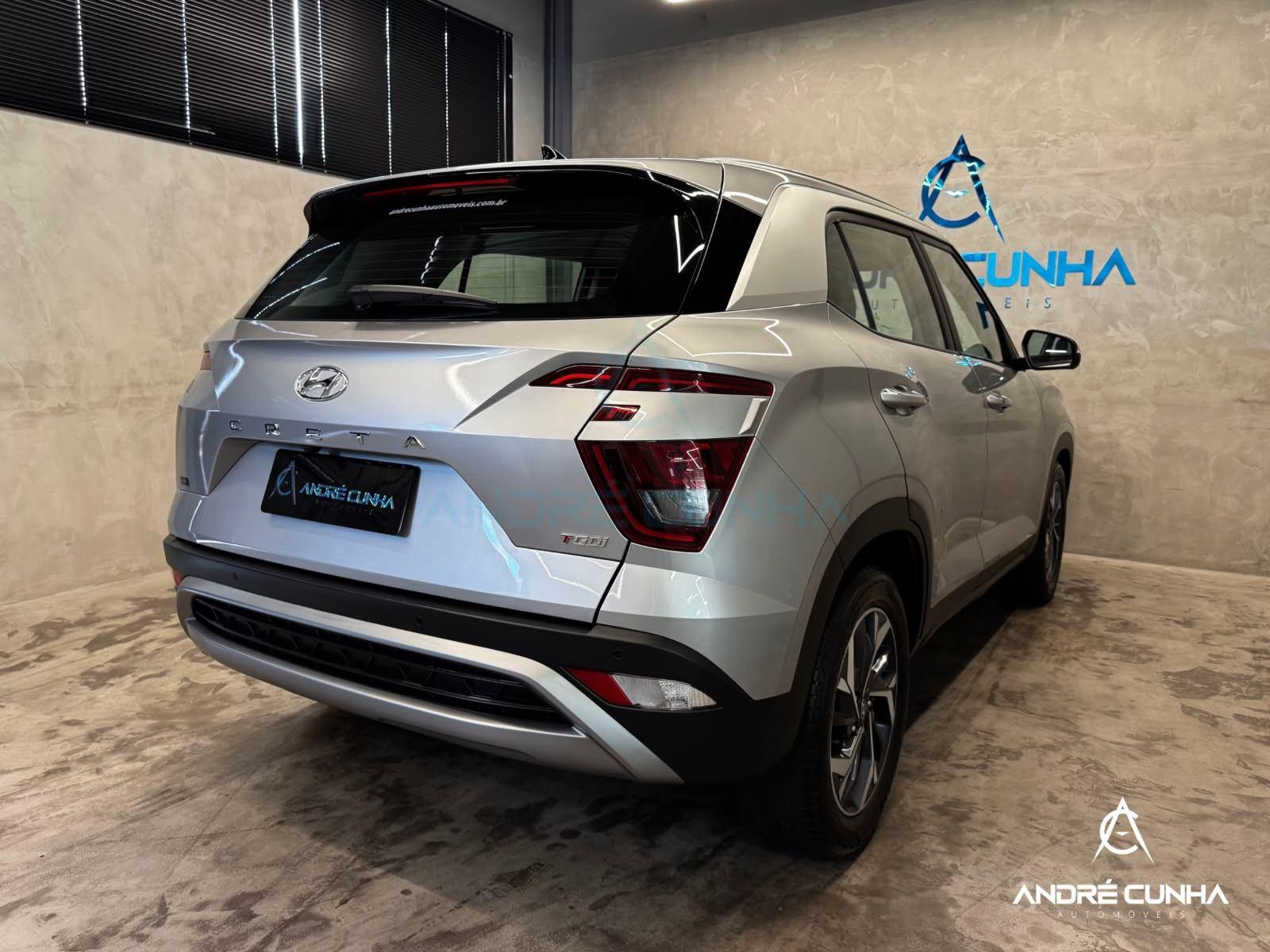 Foto numero 6 do veiculo Hyundai Creta Platinum 1.0 TB 12V Flex Aut.  - Prata - 2022/2022