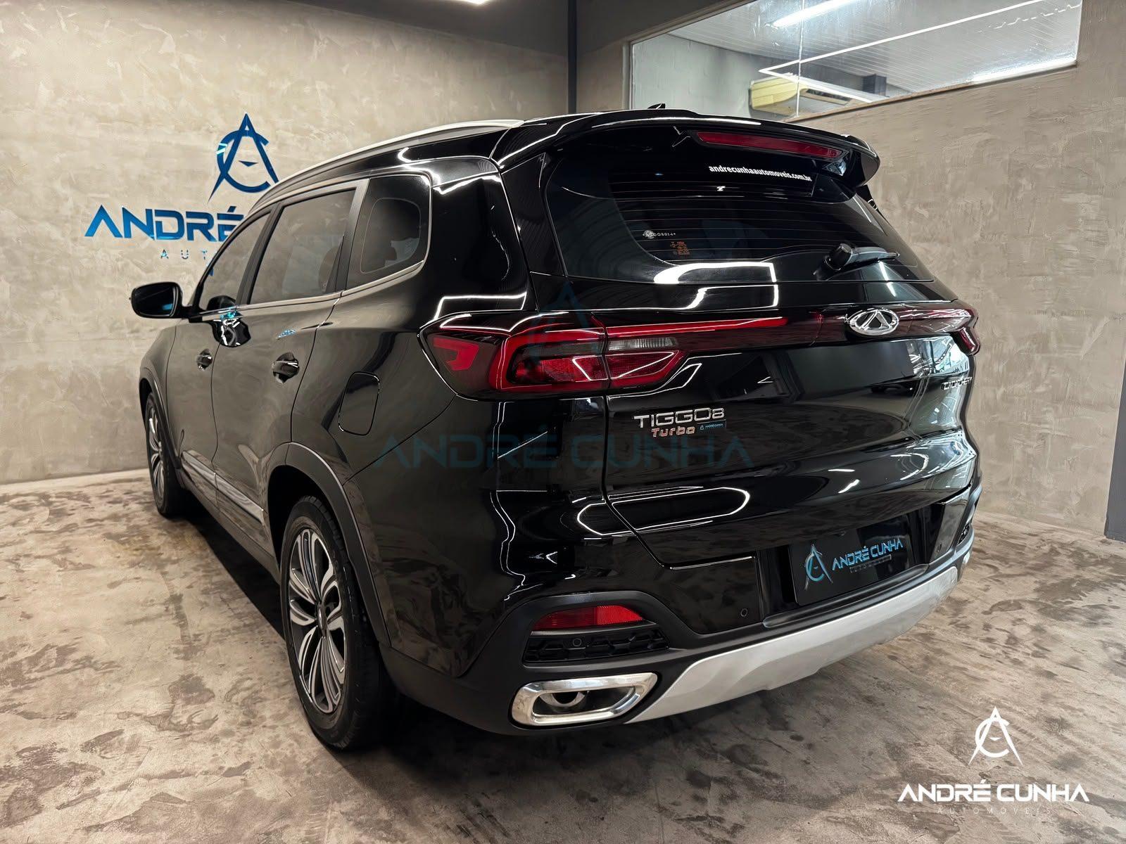 Foto numero 4 do veiculo CAOA Chery TIGGO 8 TXS 1.6 16V TGDi Aut.  - Preta - 2021/2022