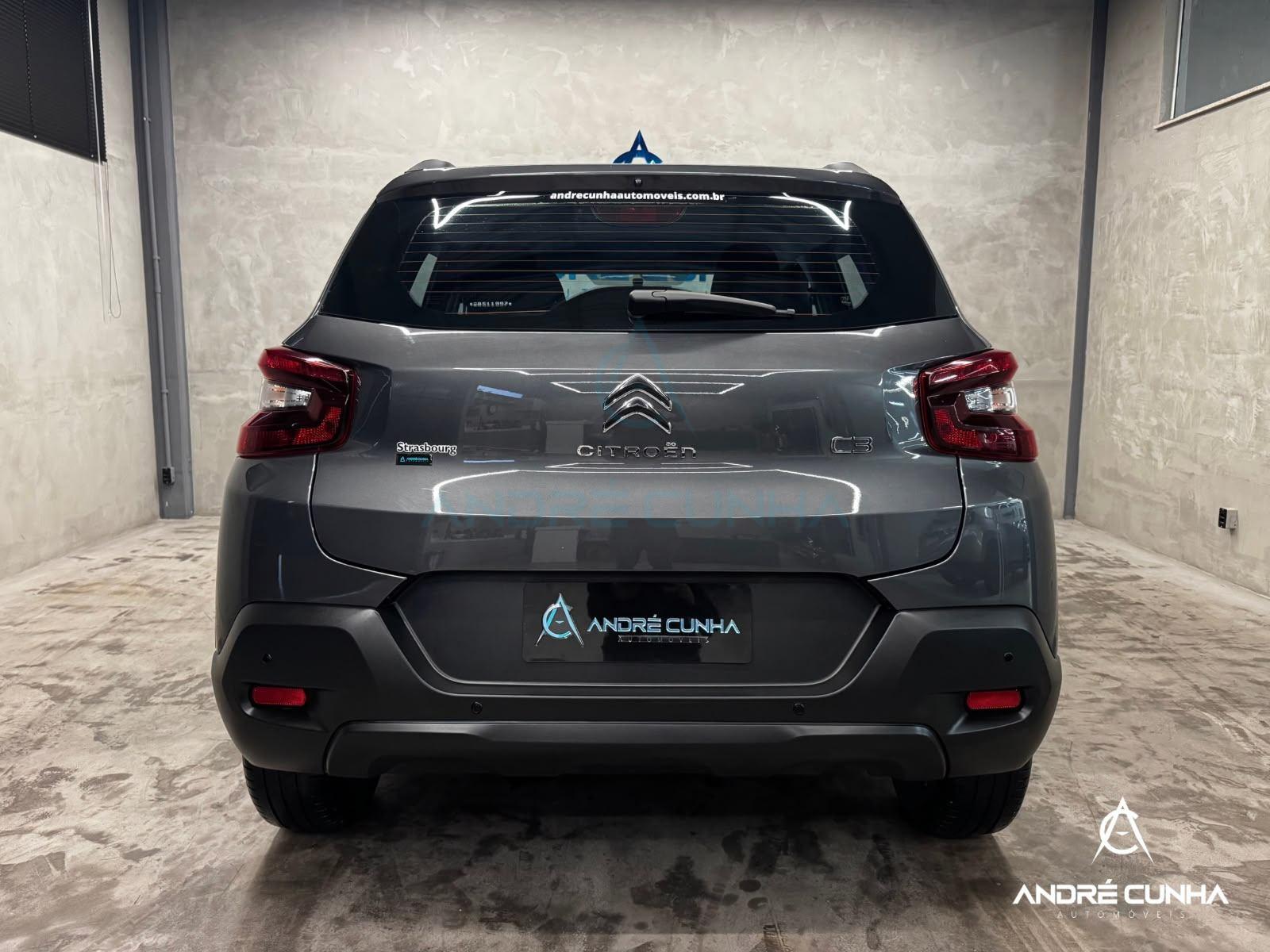 Foto numero 5 do veiculo Citroën C3 Feel 1.0 Flex 6V 5p Mec.  - Cinza - 2024/2025
