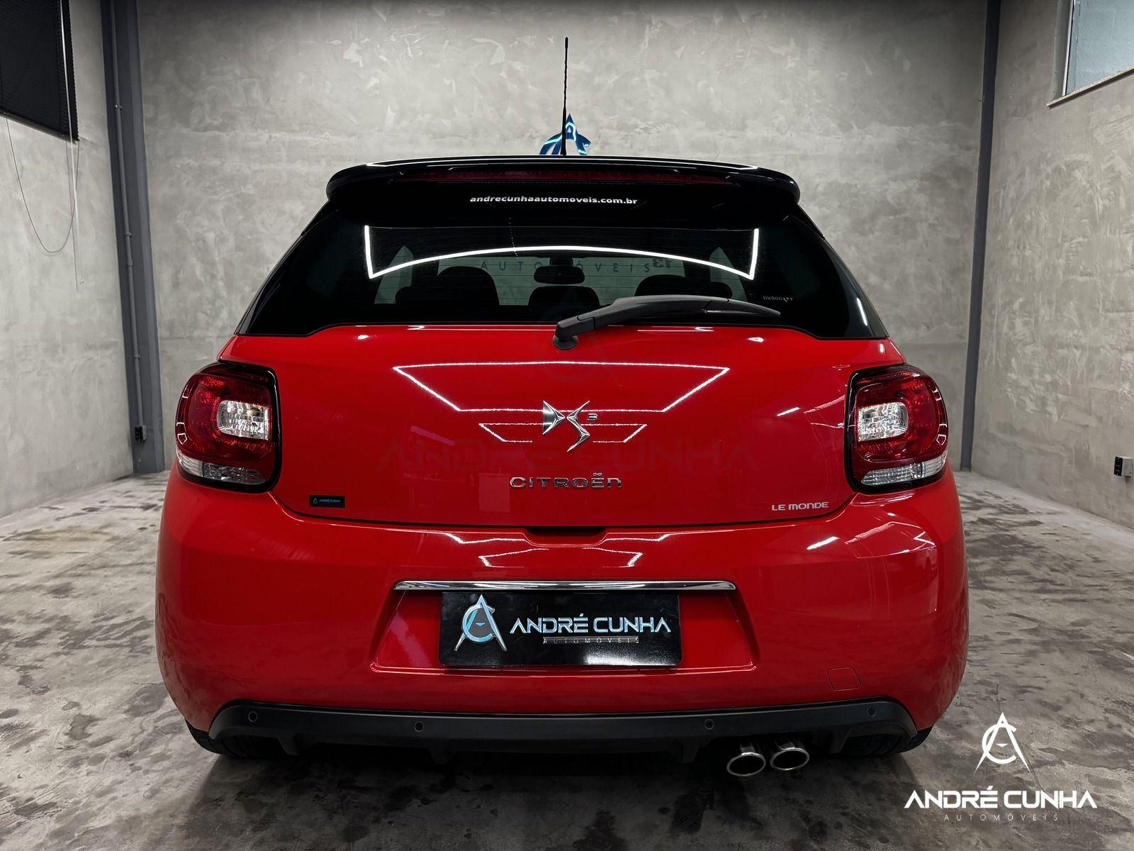 Foto numero 5 do veiculo Citroën DS3 1.6 Turbo 16V 3p Mec.  - Vermelha - 2012/2013
