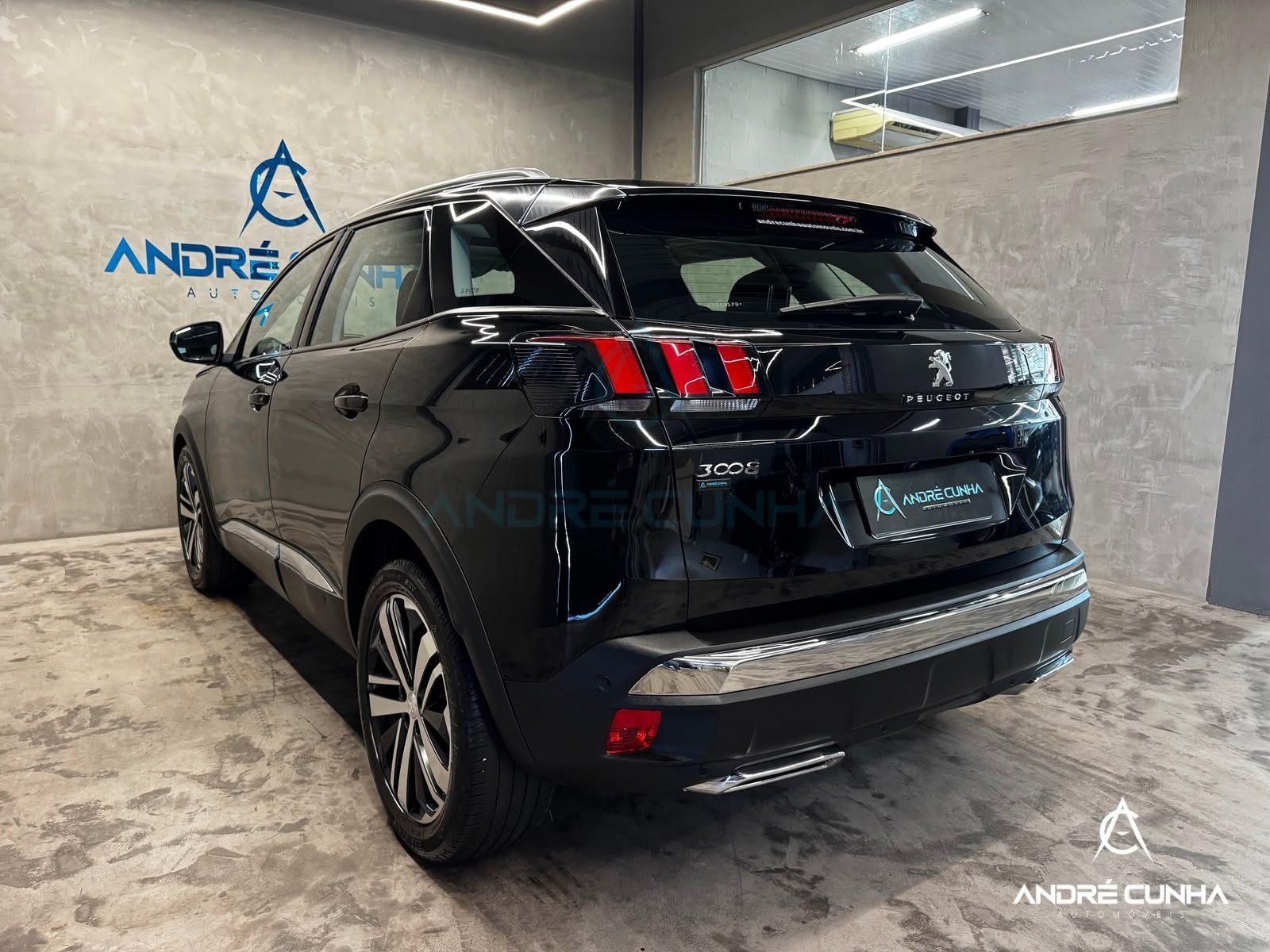 Foto numero 4 do veiculo Peugeot 3008 Griffe 1.6 Turbo 16V 5p Aut.  - Preta - 2019/2020