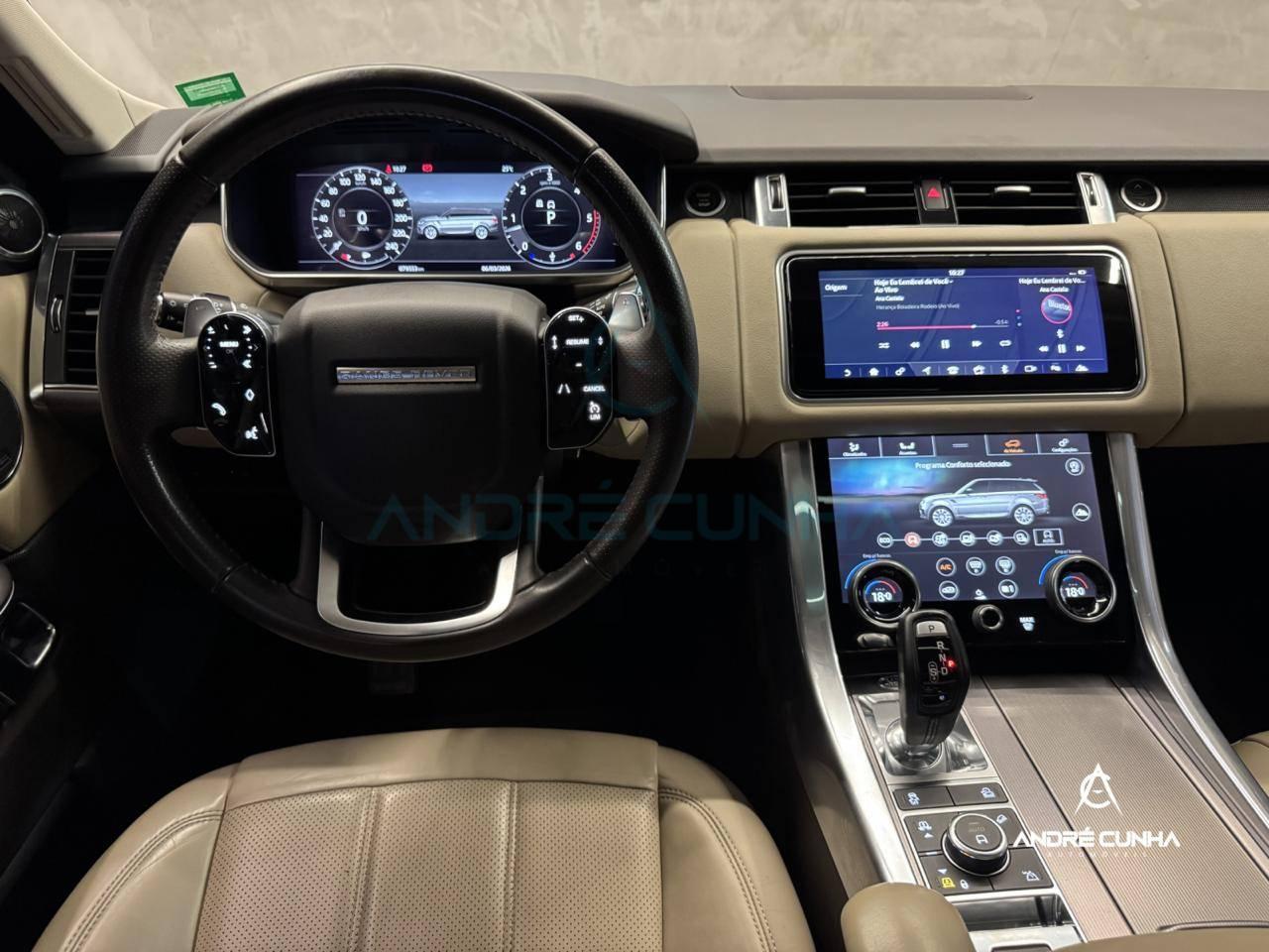 Foto numero 11 do veiculo Land Rover Range Rover Sport HSE 3.0 4x4 SDV6 Dies. - Preta - 2018/2019