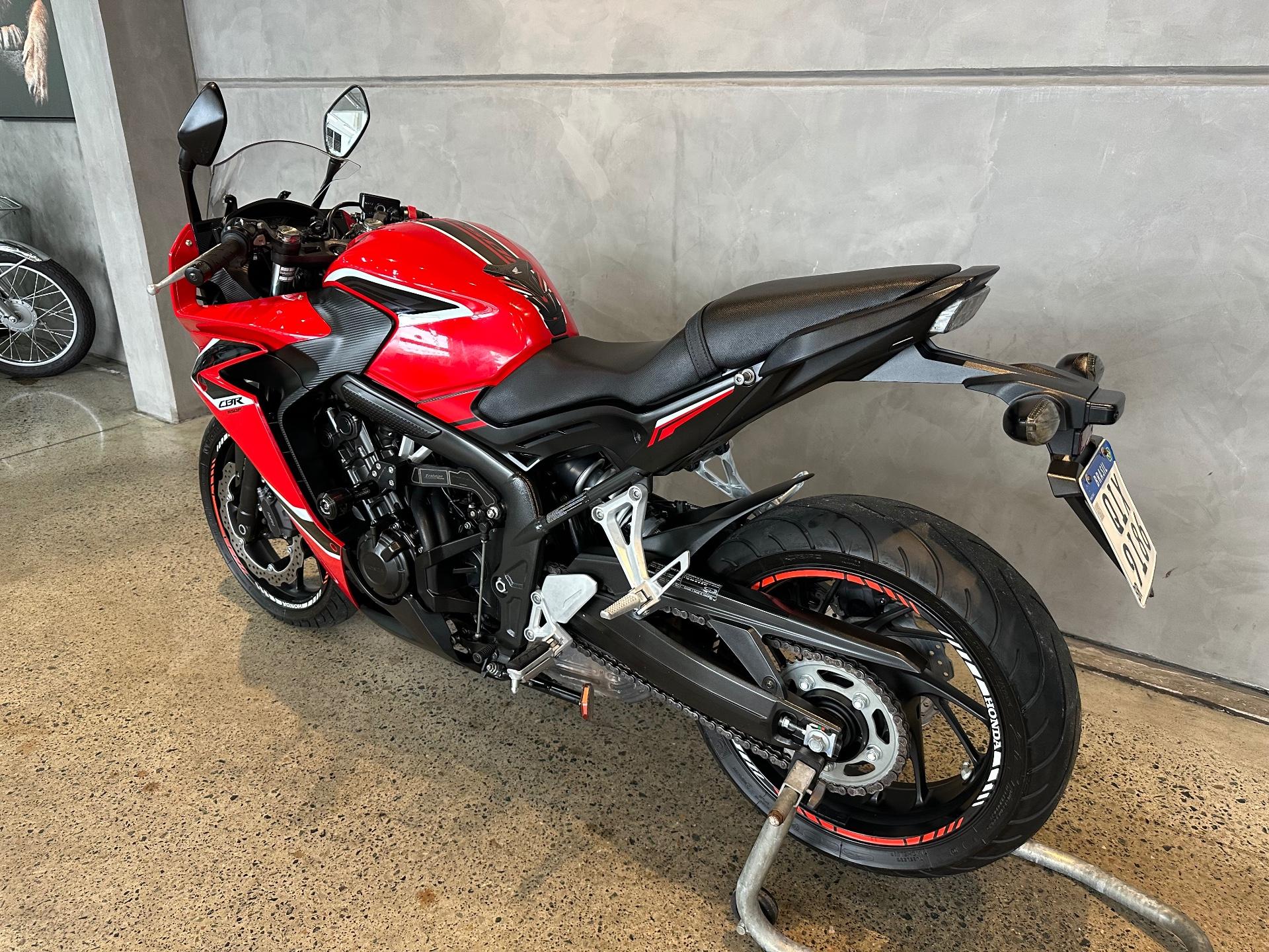 Foto numero 6 do veiculo Honda CBR 650 F - Vermelha - 2018/2018