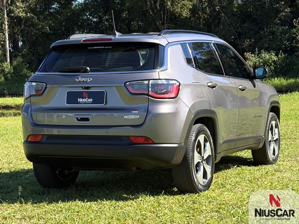 Foto numero 5 do veiculo Jeep Compass LONGITUDE 2.0 4x2 Flex 16V Aut.  - Cinza - 2018/2018