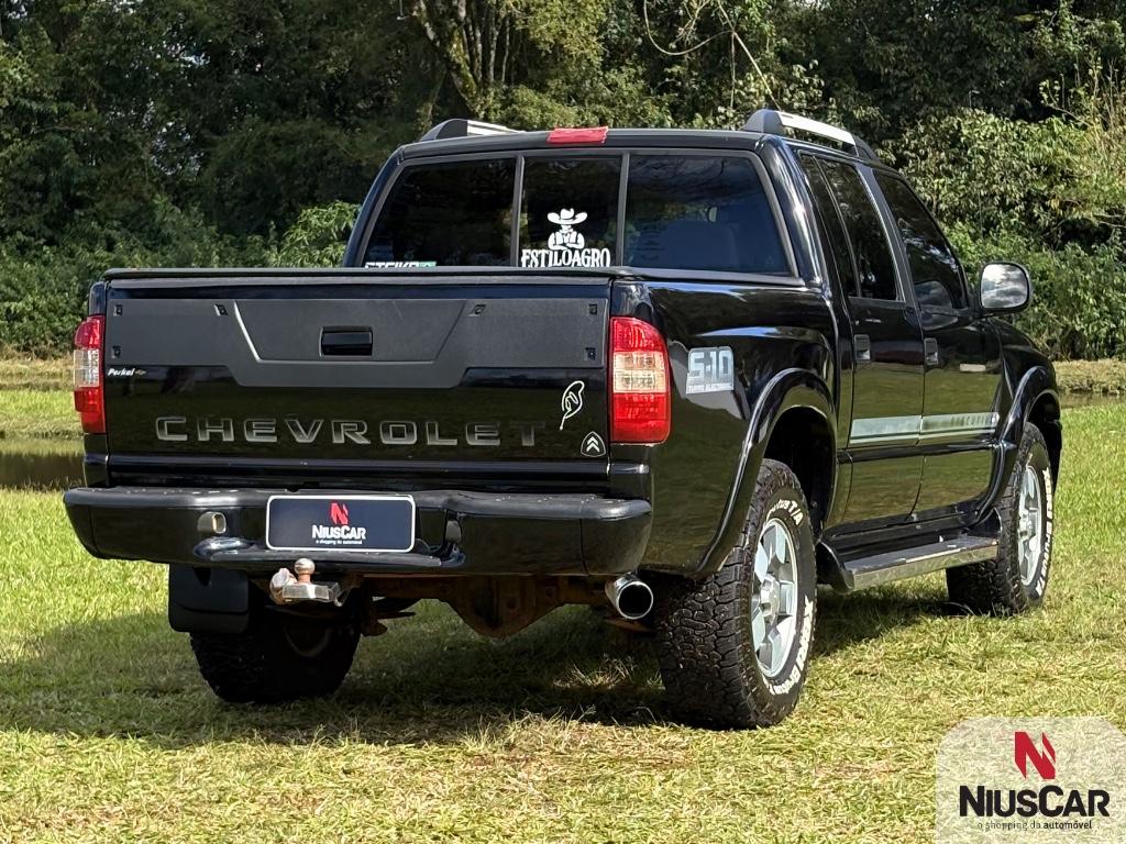Foto numero 3 do veiculo Chevrolet S-10 Pick-up Exec. 2.8 4x2 CD TB Int.Dies - Preta - 2009/2009