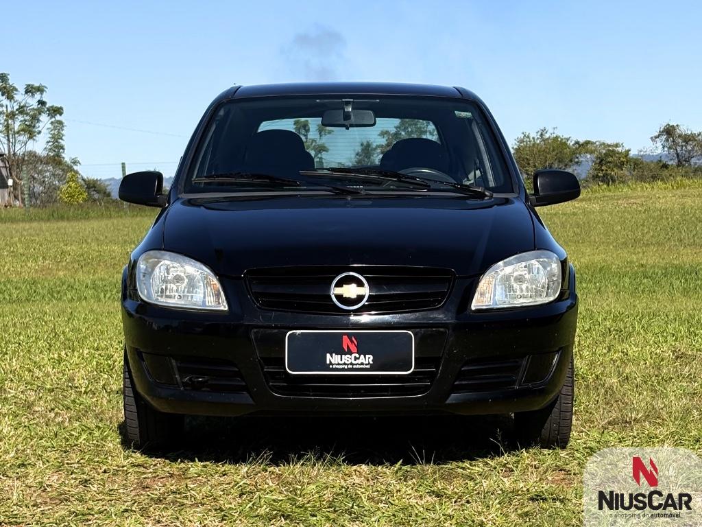 Foto numero 1 do veiculo Chevrolet Celta Spirit 1.0 MPFI 8V FlexPower 3p  - Preta - 2008/2009