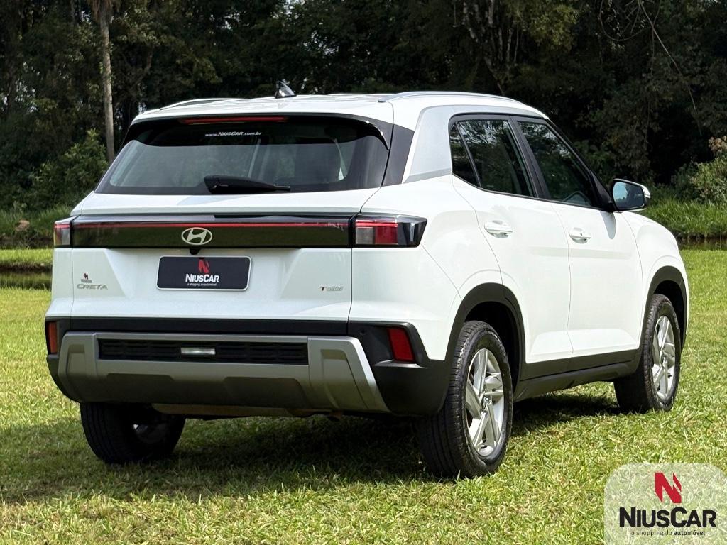 Foto numero 6 do veiculo Hyundai Creta Comfort 1.0 TB 12V Flex Aut.  - Branca - 2024/2025