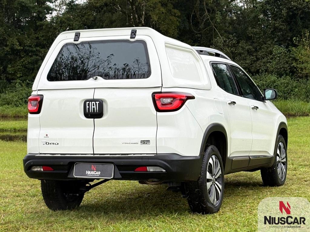 Foto numero 5 do veiculo Fiat Toro Volcano 1.3 T270 4x2 Flex Aut.  - Branca - 2022/2022