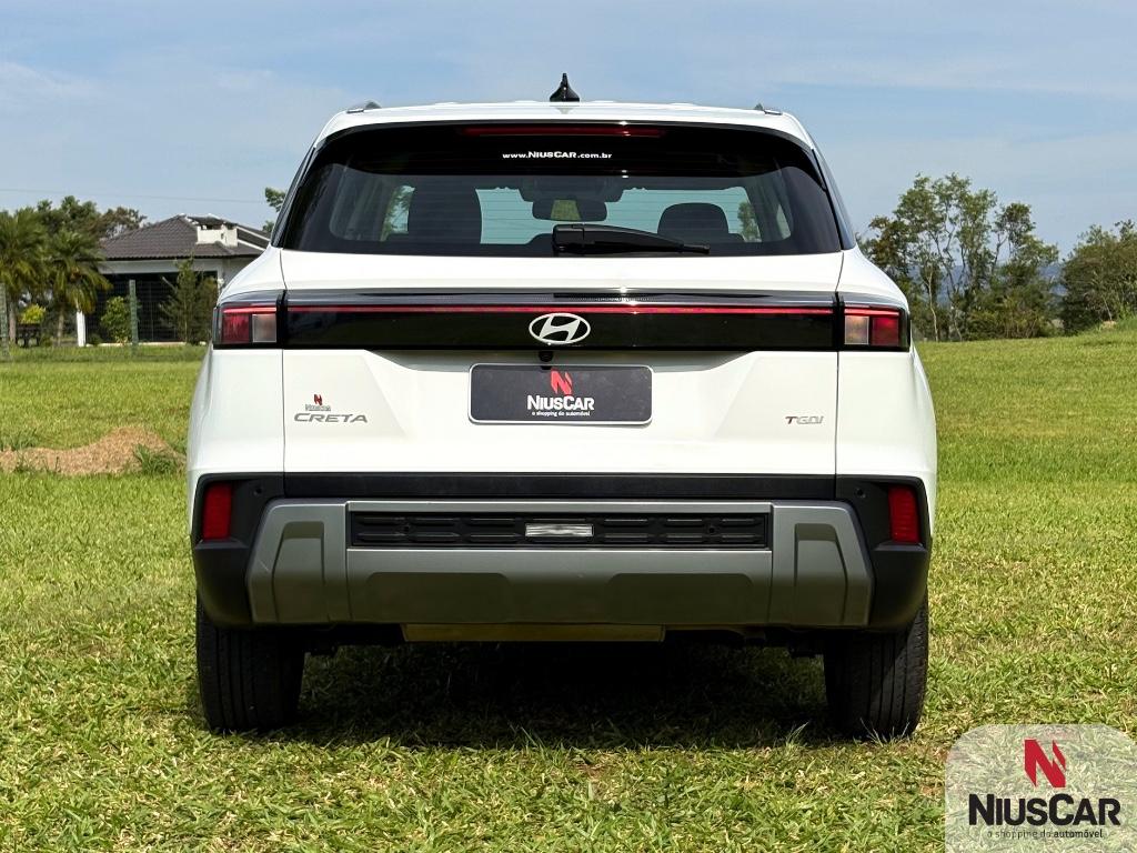 Foto numero 3 do veiculo Hyundai Creta Comfort 1.0 TB 12V Flex Aut.  - Branca - 2024/2025