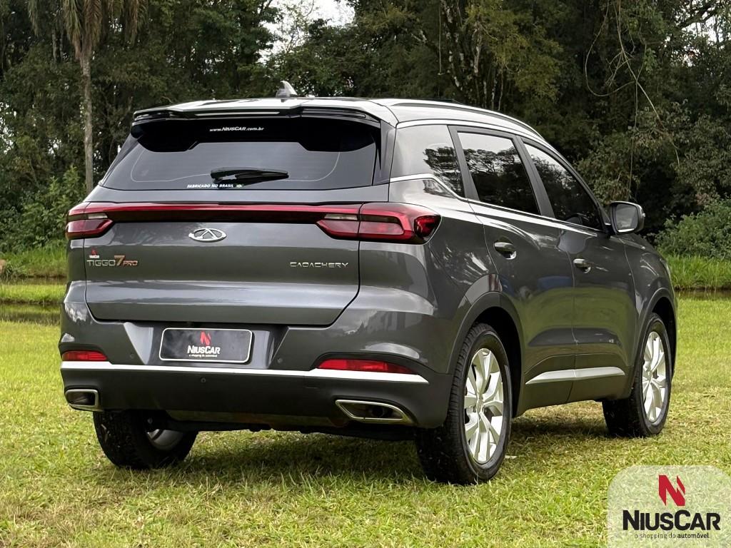 Foto numero 3 do veiculo CAOA Chery Tiggo 7 Pro 1.6 Turbo 16V Aut.    - Cinza - 2022/2023