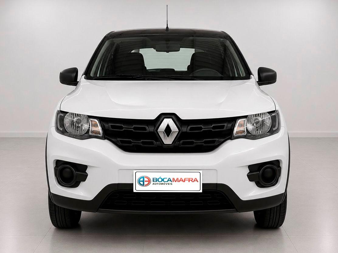 Foto numero 2 do veiculo Renault Kwid Zen 1.0 - Branca - 2021/2022
